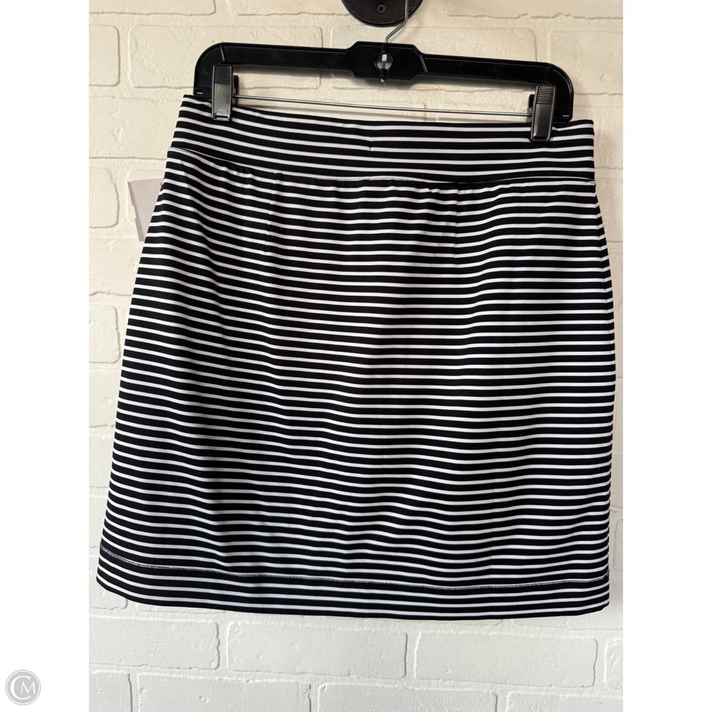 Skort By Chicos In Black & White, Size: 4