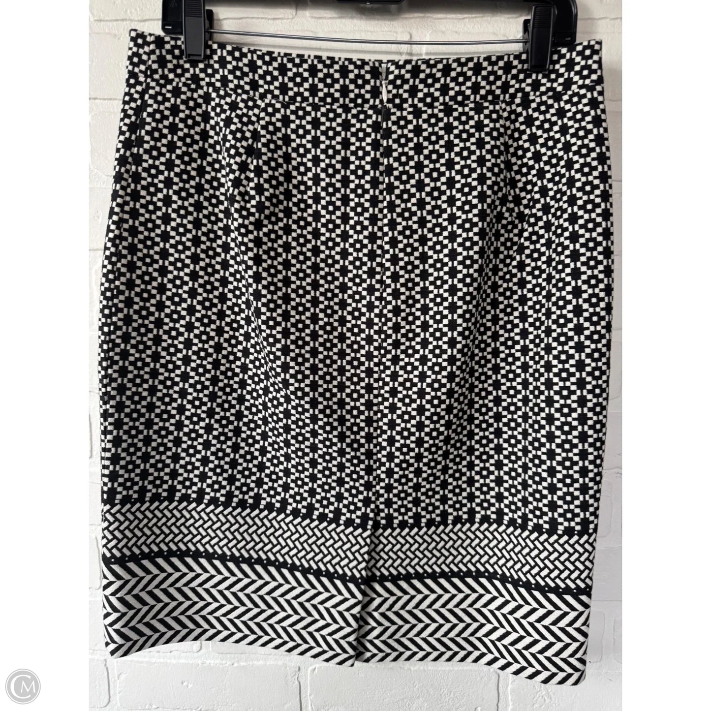 Skirt Mini & Short By J. Crew In Black & White, Size: 6