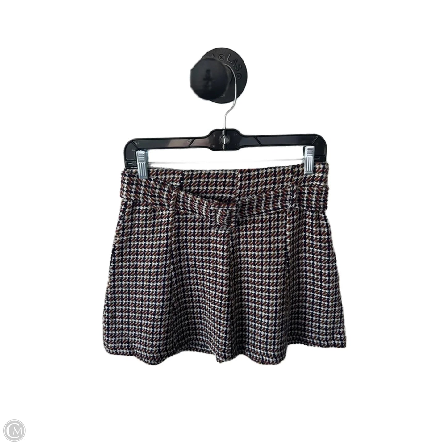 Skirt Mini & Short By Zara In Black & White, Size: 8