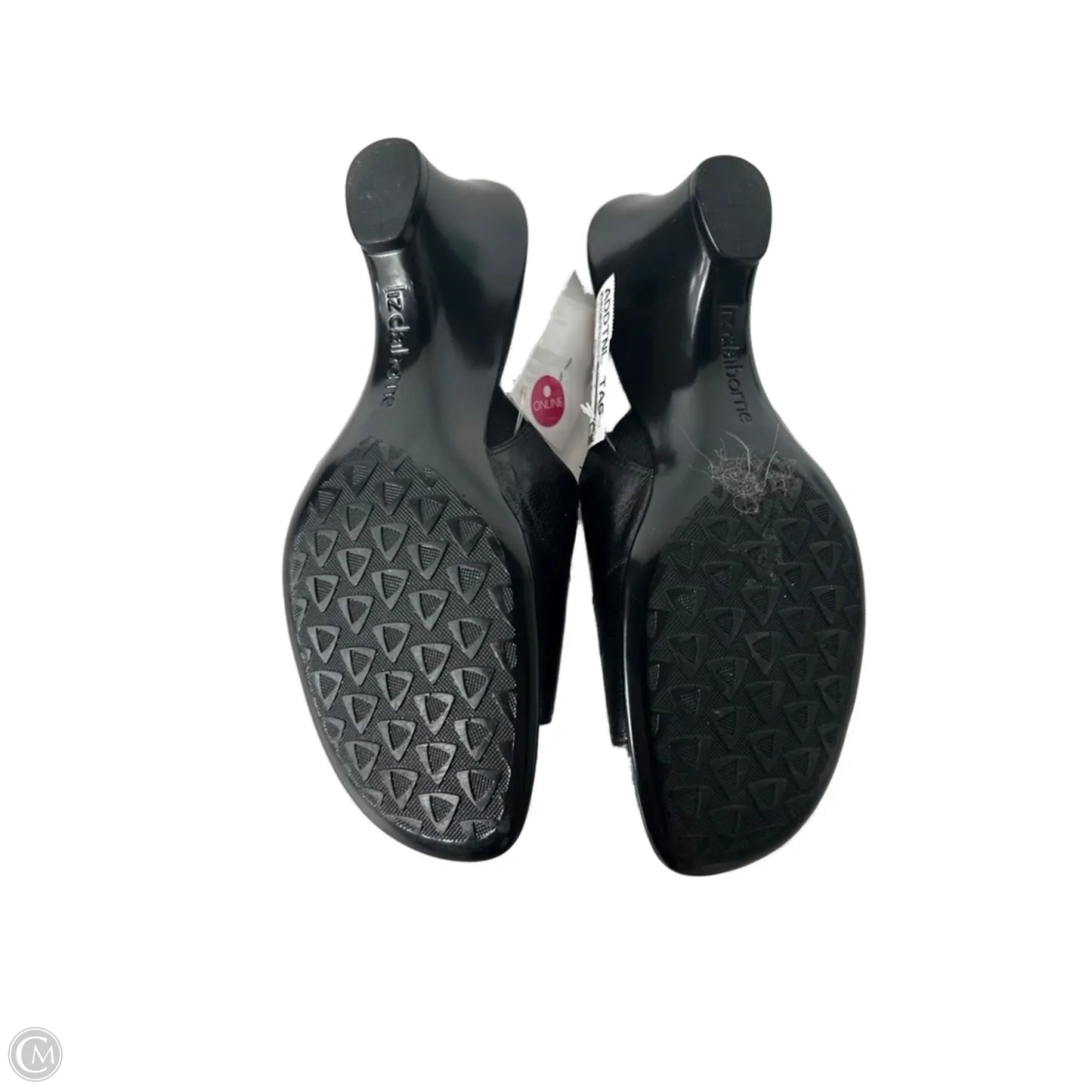 Sandals Heels Wedge By Liz Claiborne In Black, Size: 8