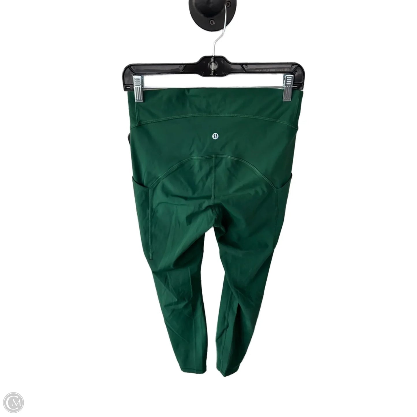 Athletic Leggings By Lululemon In Green, Size: 8
