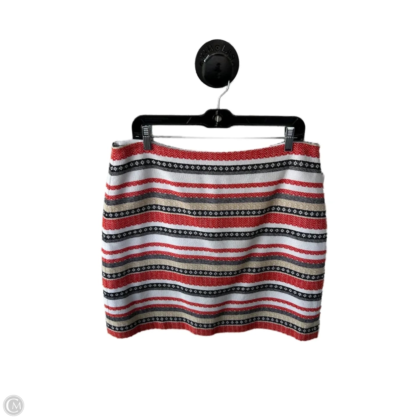 Skirt Mini & Short By Loft In Black & White, Size: 14