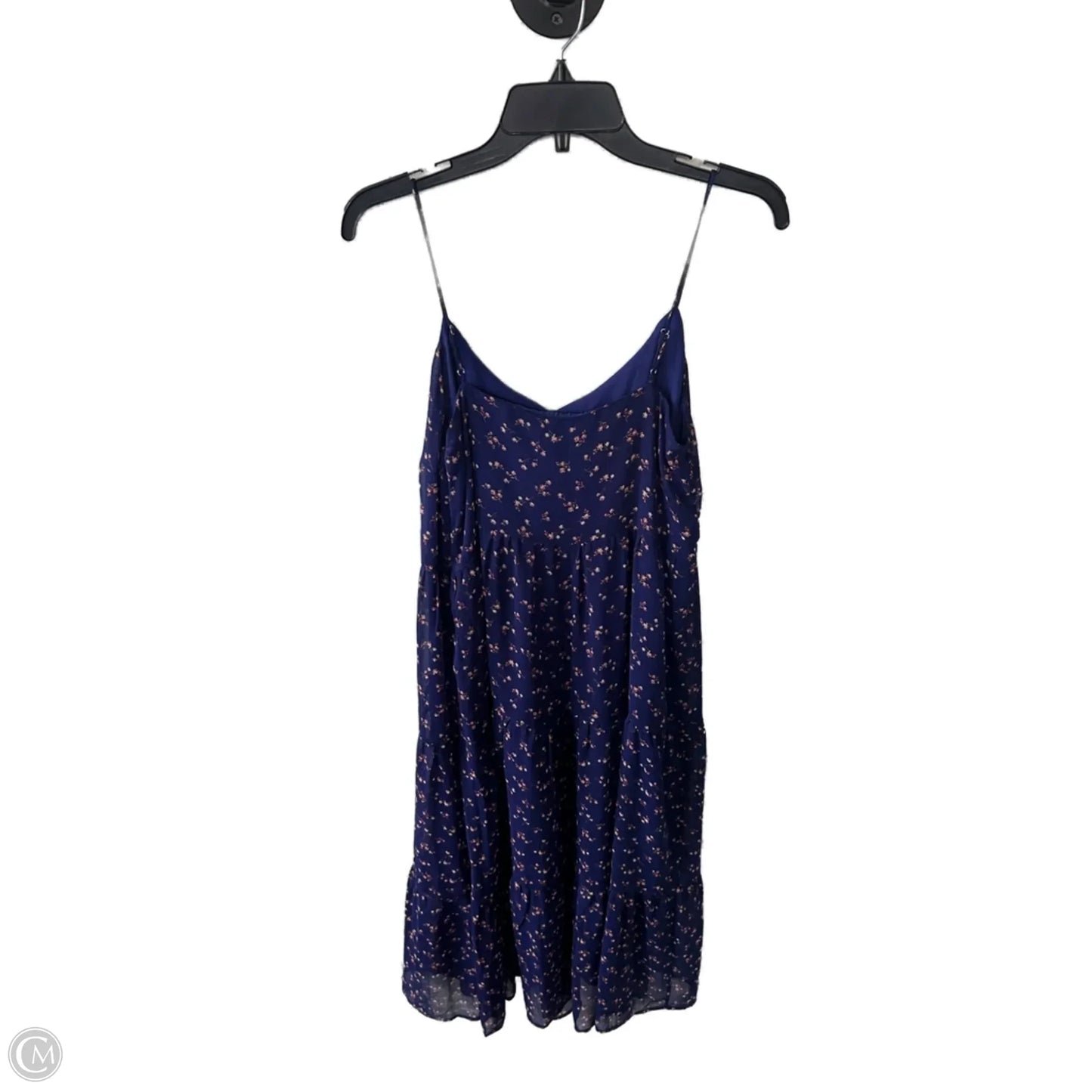 Dress Casual Midi By Halogen In Blue & Brown, Size: S