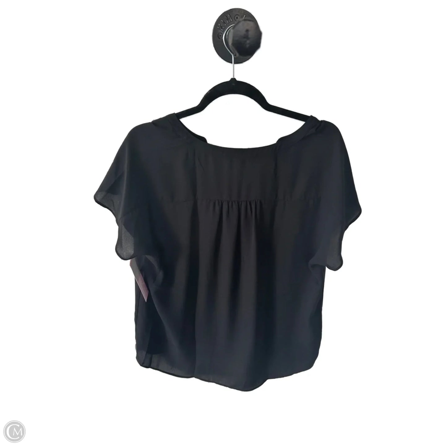 Top Sleeveless By Banana Republic In Black, Size: L
