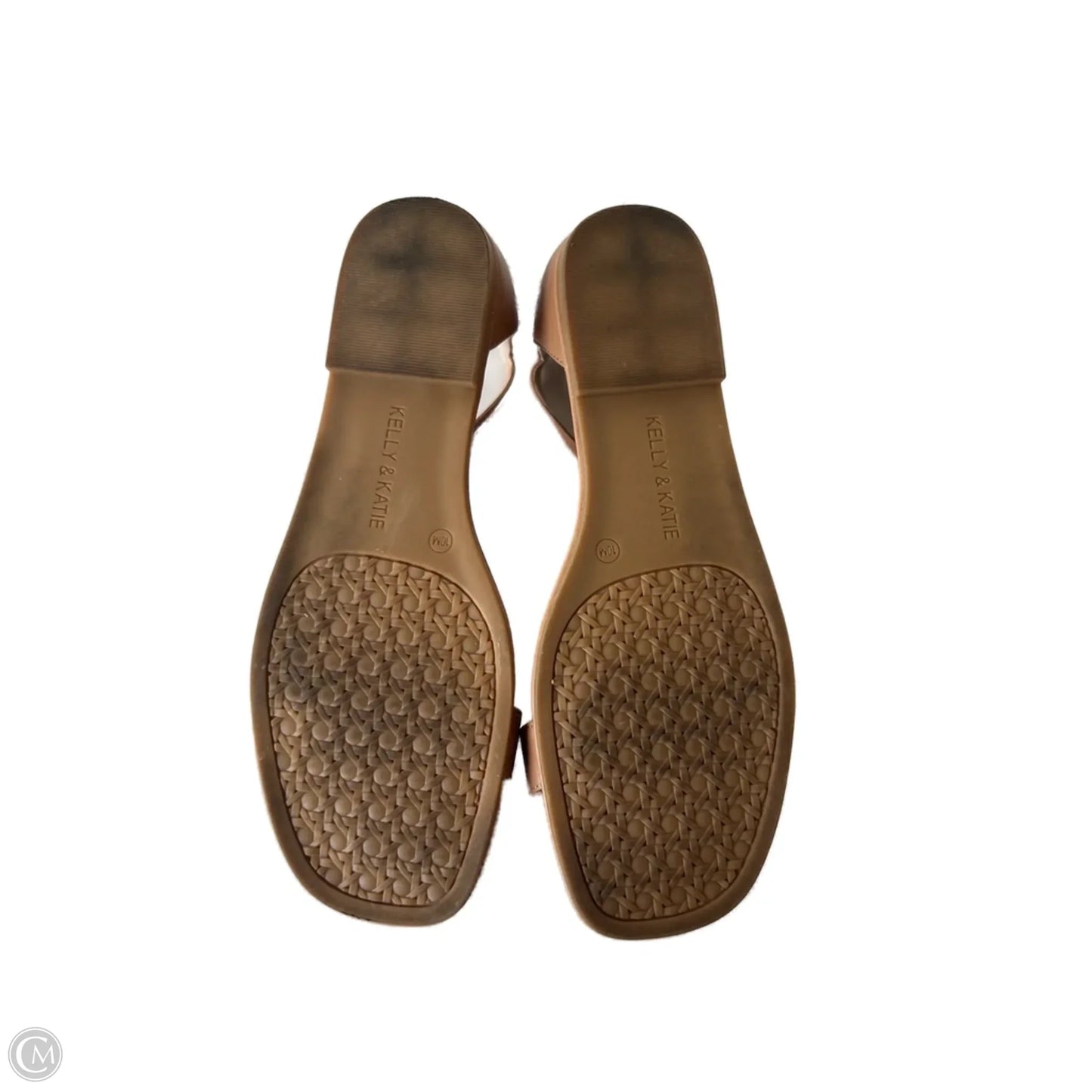 Sandals Flats By Kelly And Katie In Tan, Size: 10