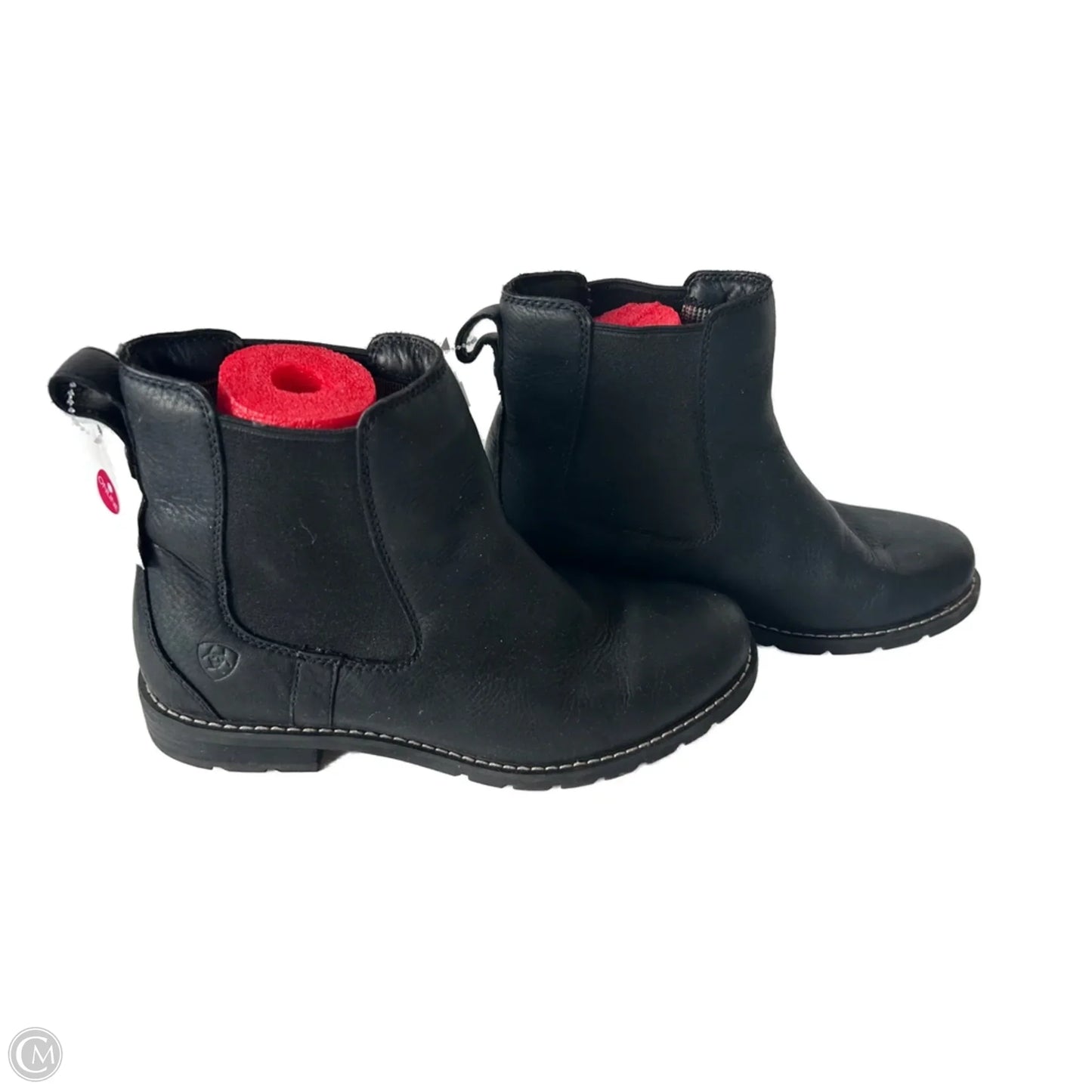 Boots Ankle Flats By Ariat In Black, Size: 10