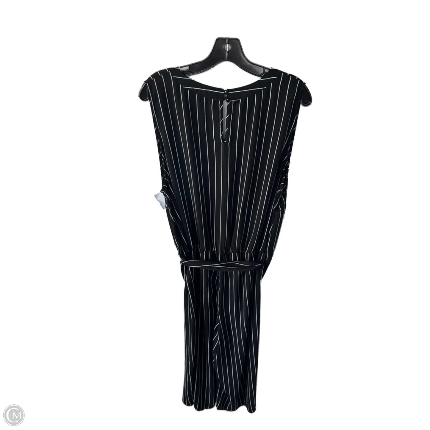 Jumpsuit By Fortune & Ivy In Black & White, Size: 2x