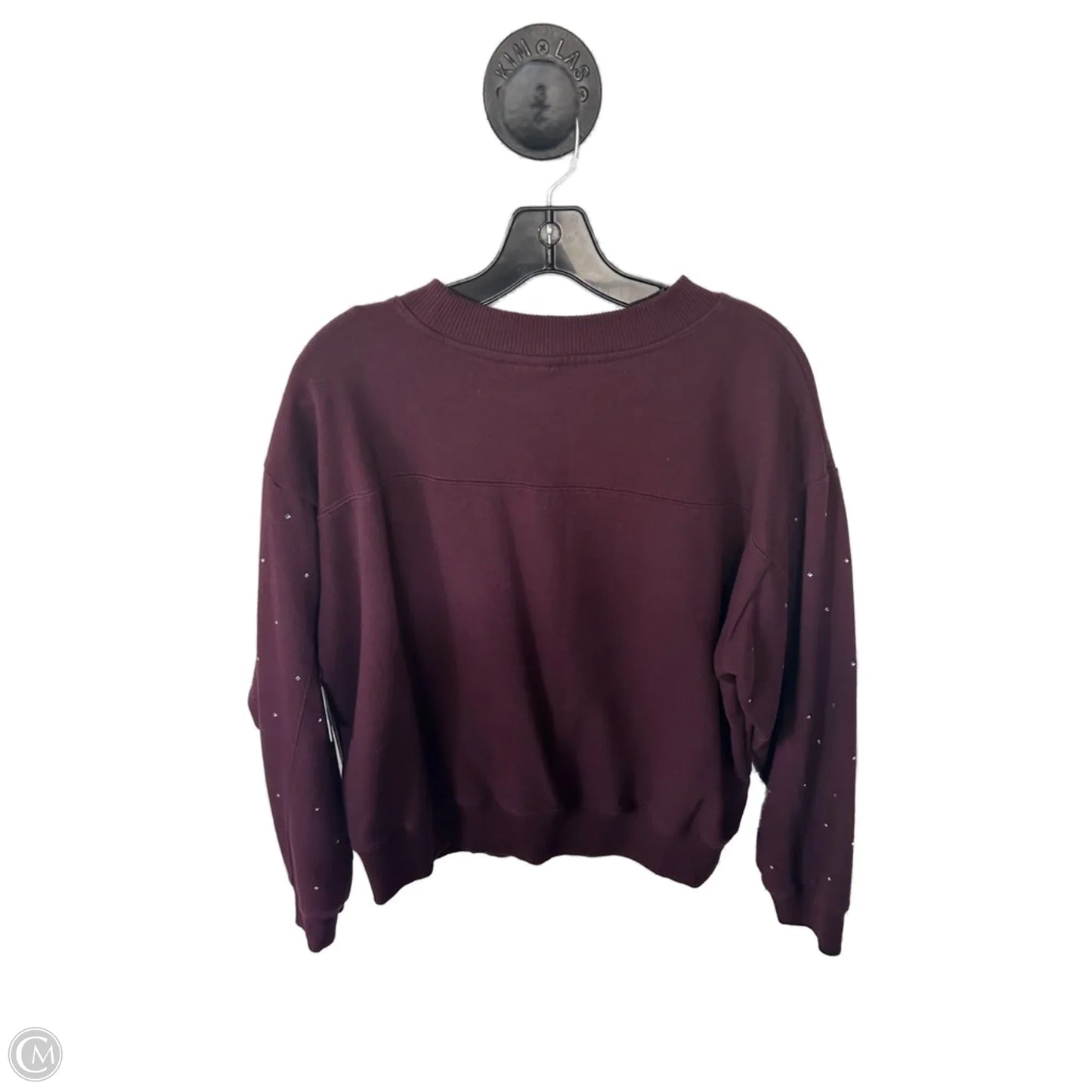 Sweatshirt Crewneck By A New Day In Purple, Size: L