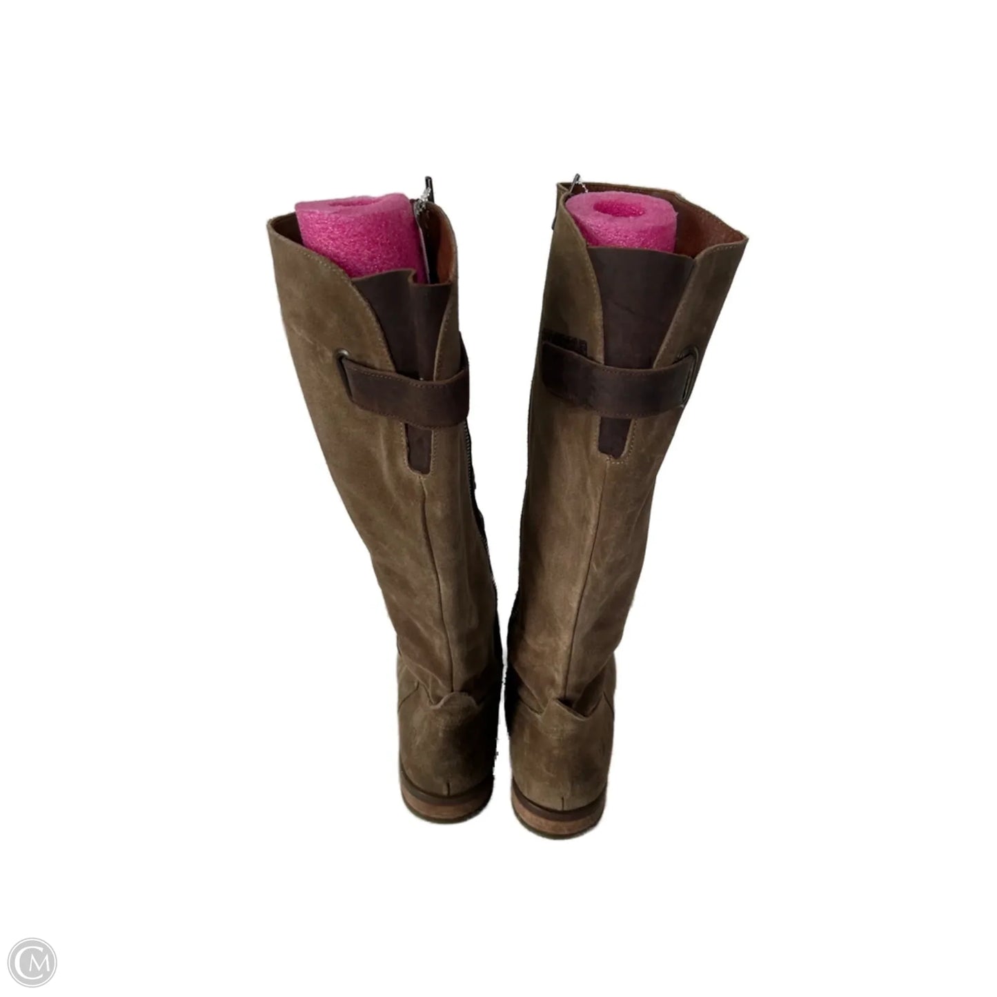 Boots Knee Flats By Born In Brown, Size: 7