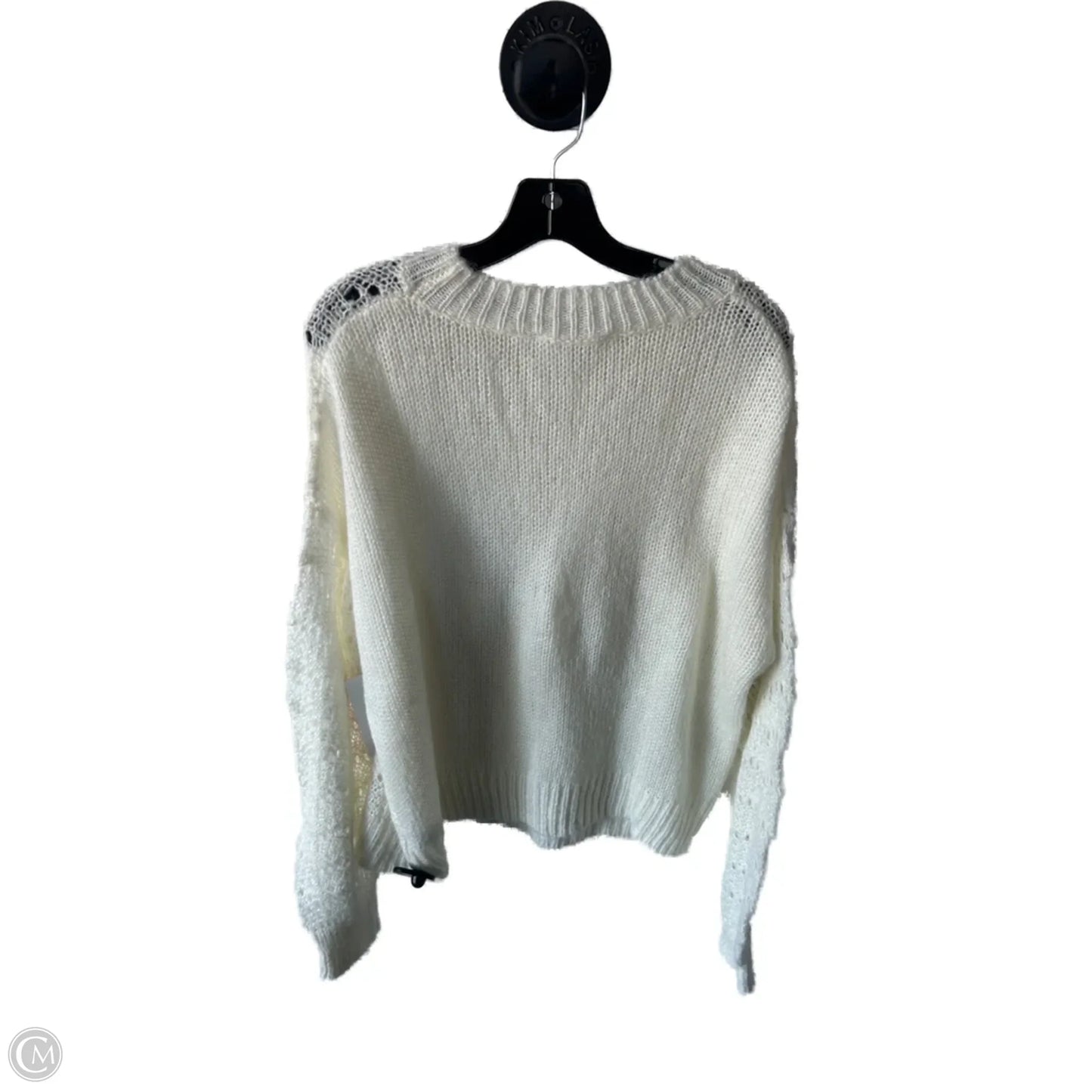 Sweater By Cmc In Cream, Size: Xl