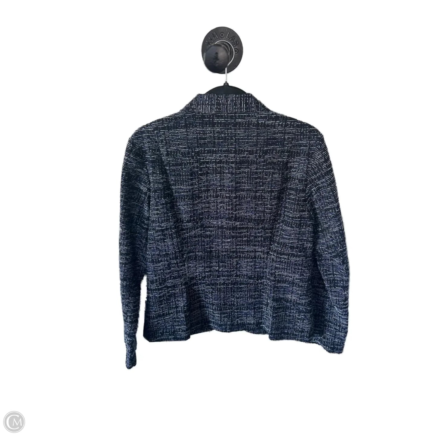 Blazer By Cabi In Black & Blue, Size: M