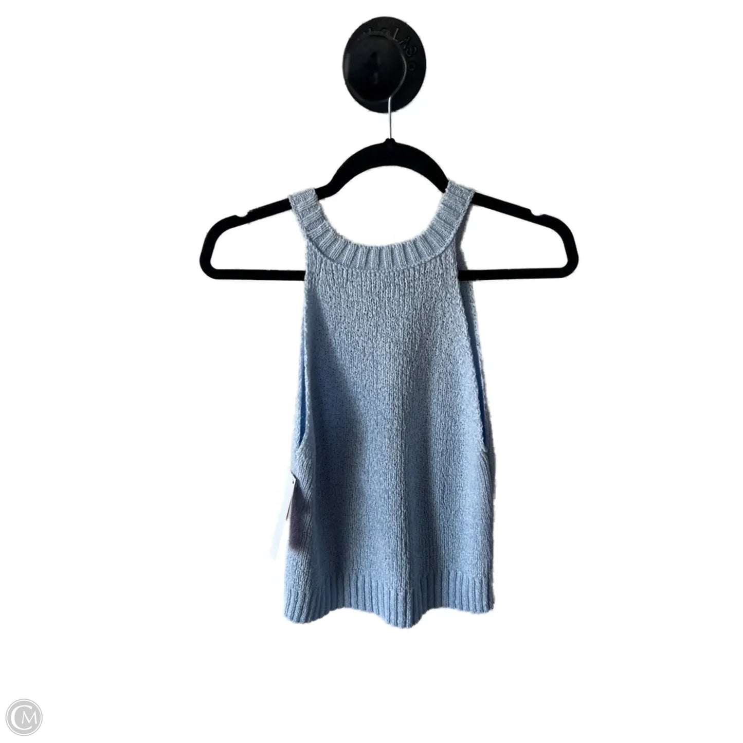 Sweater Short Sleeve By J. Crew In Blue, Size: S