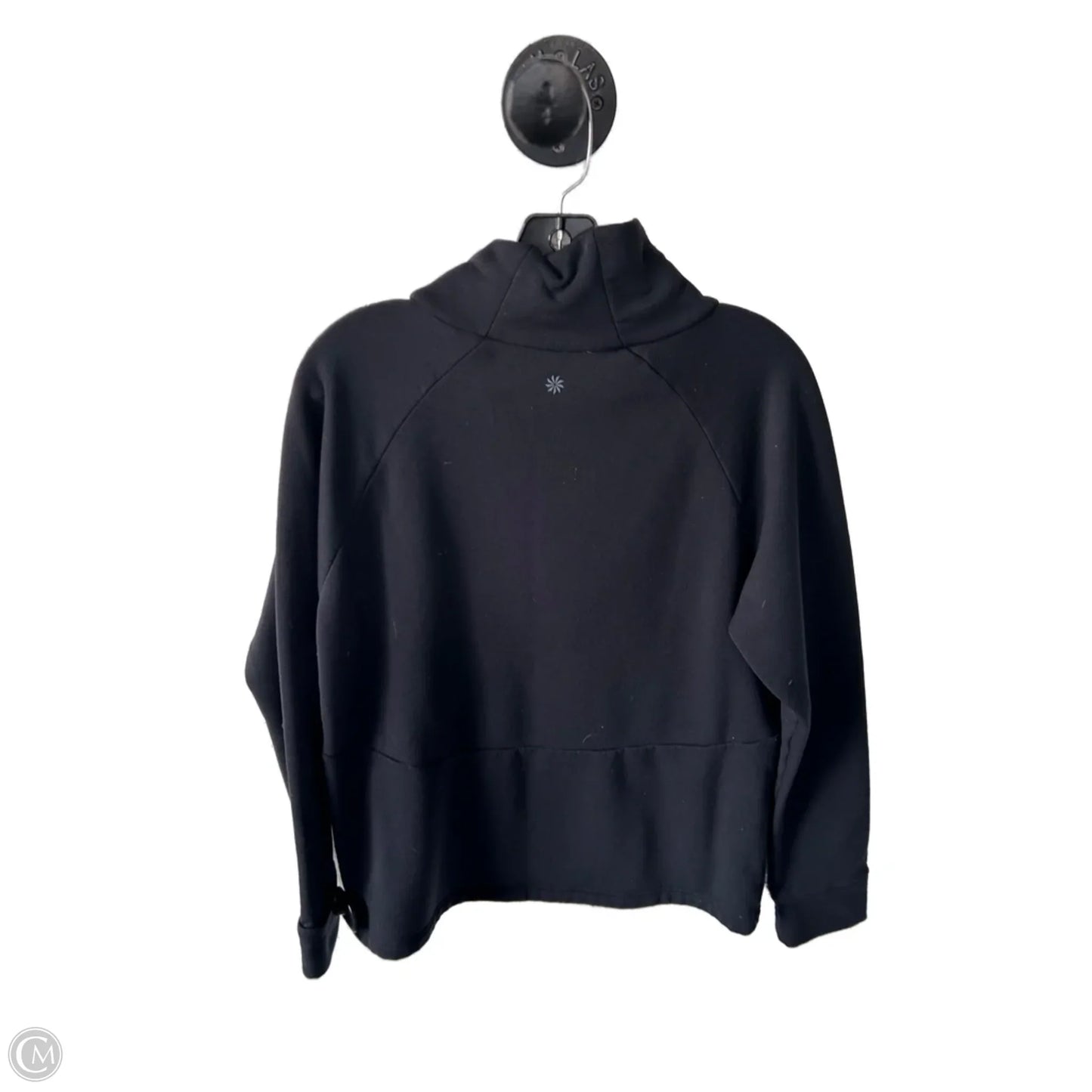 Athletic Sweatshirt Collar By Athleta In Black, Size: M