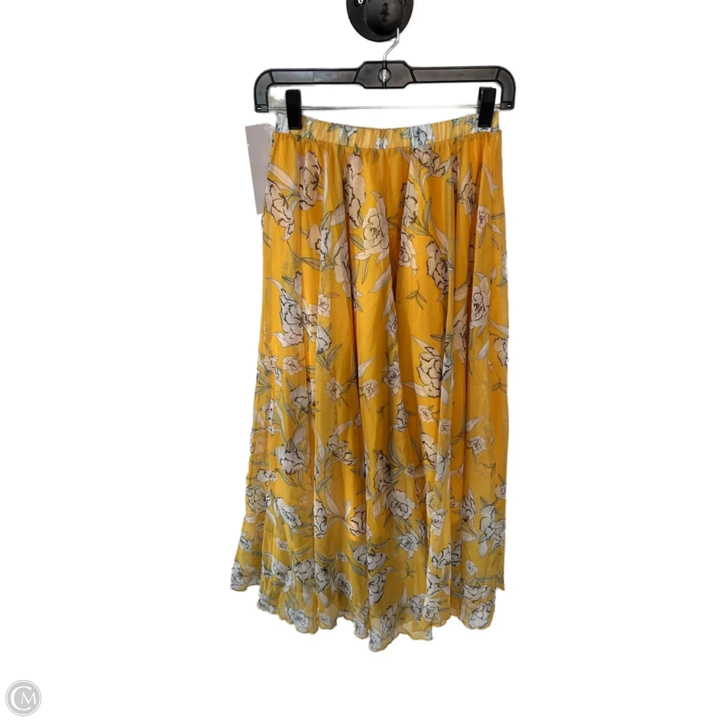 Skirt Maxi By Chicwish In Yellow, Size: 0