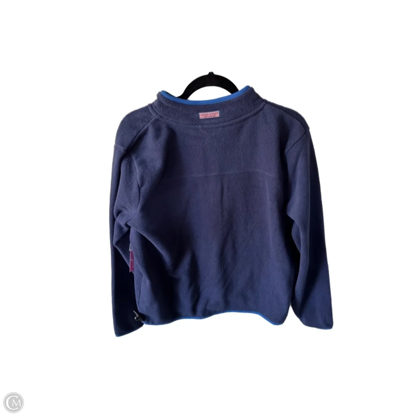 Jacket Fleece By Vineyard Vines In Blue, Size: L