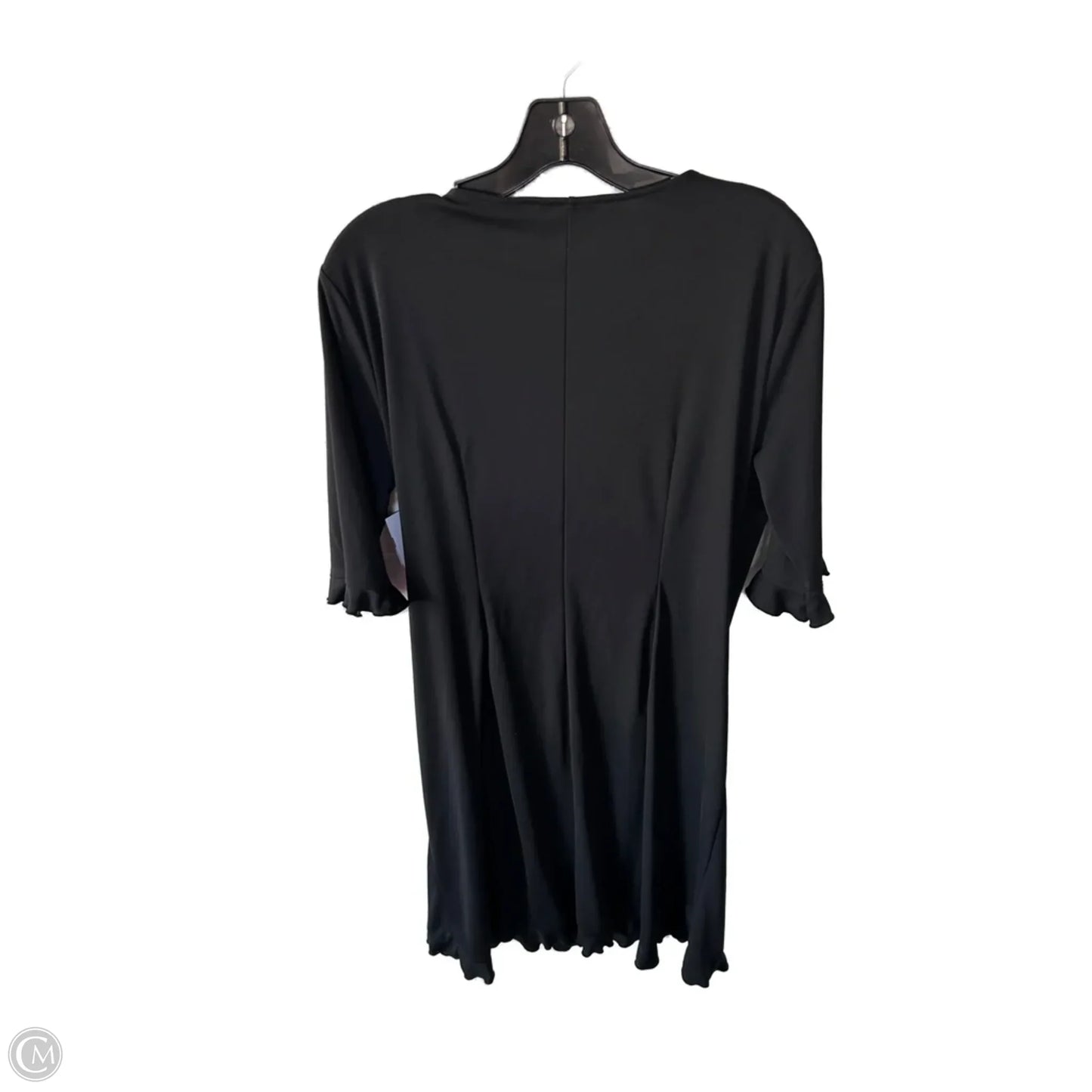 Dress Casual Midi By New York And Co In Black, Size: Xl