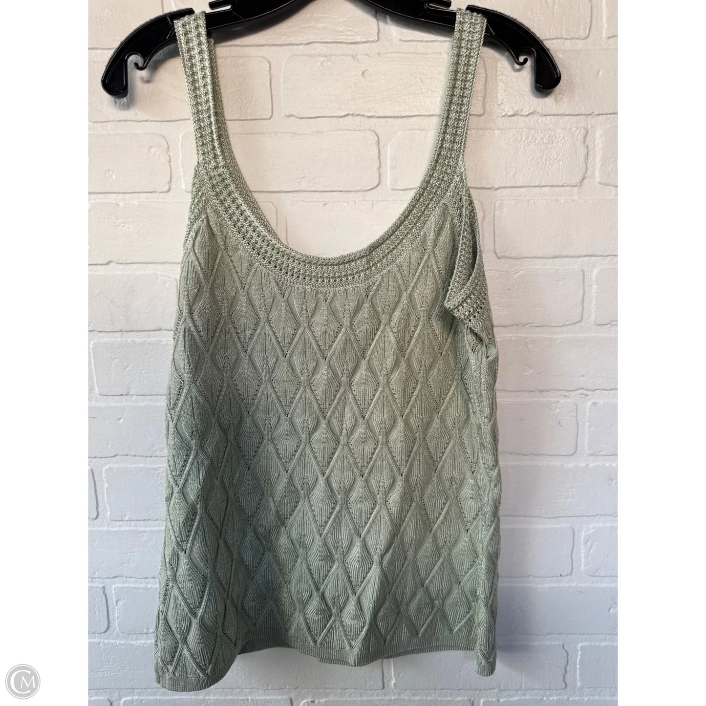 Top Sleeveless By White House Black Market In Green, Size: M
