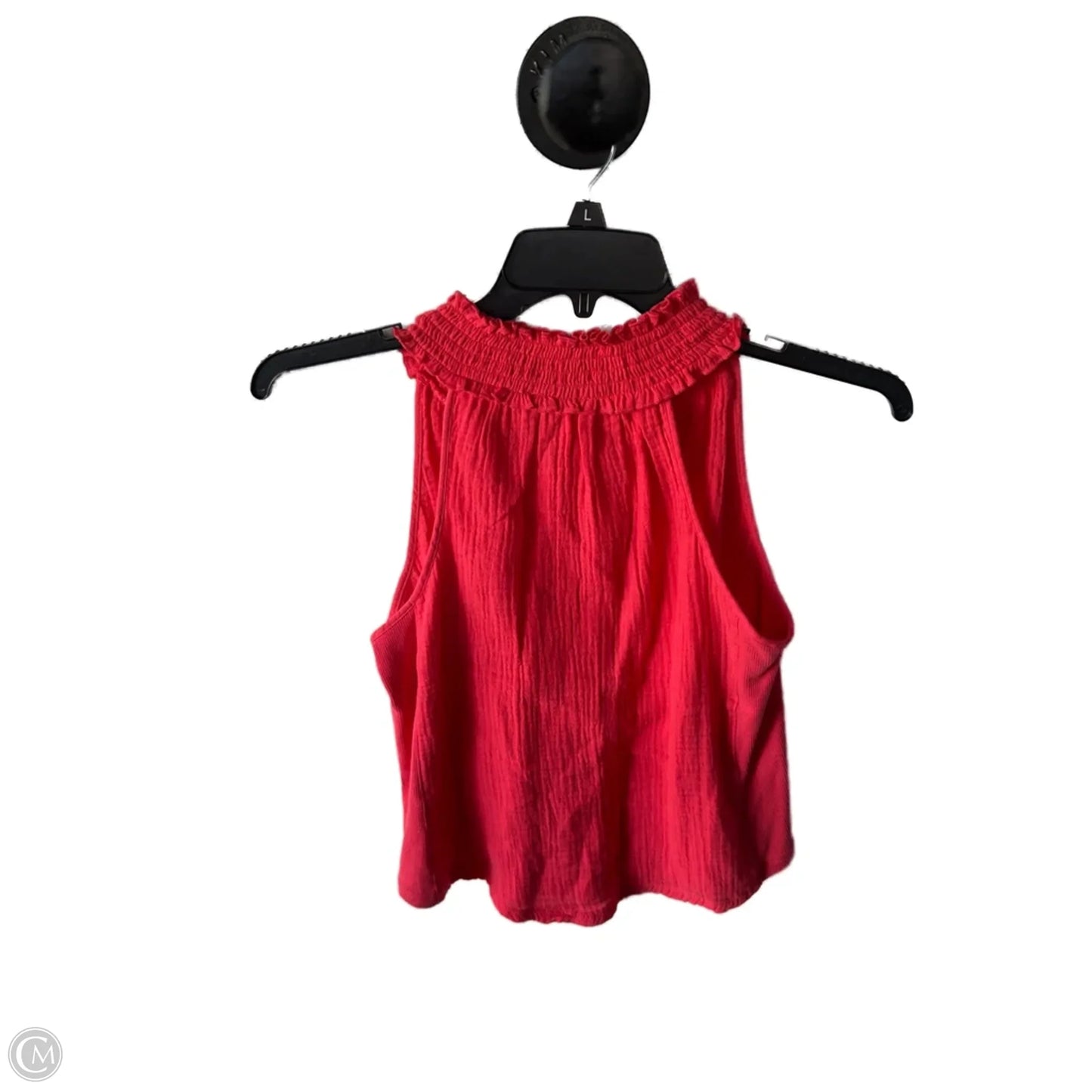 Top Sleeveless By Evereve In Orange, Size: Xs