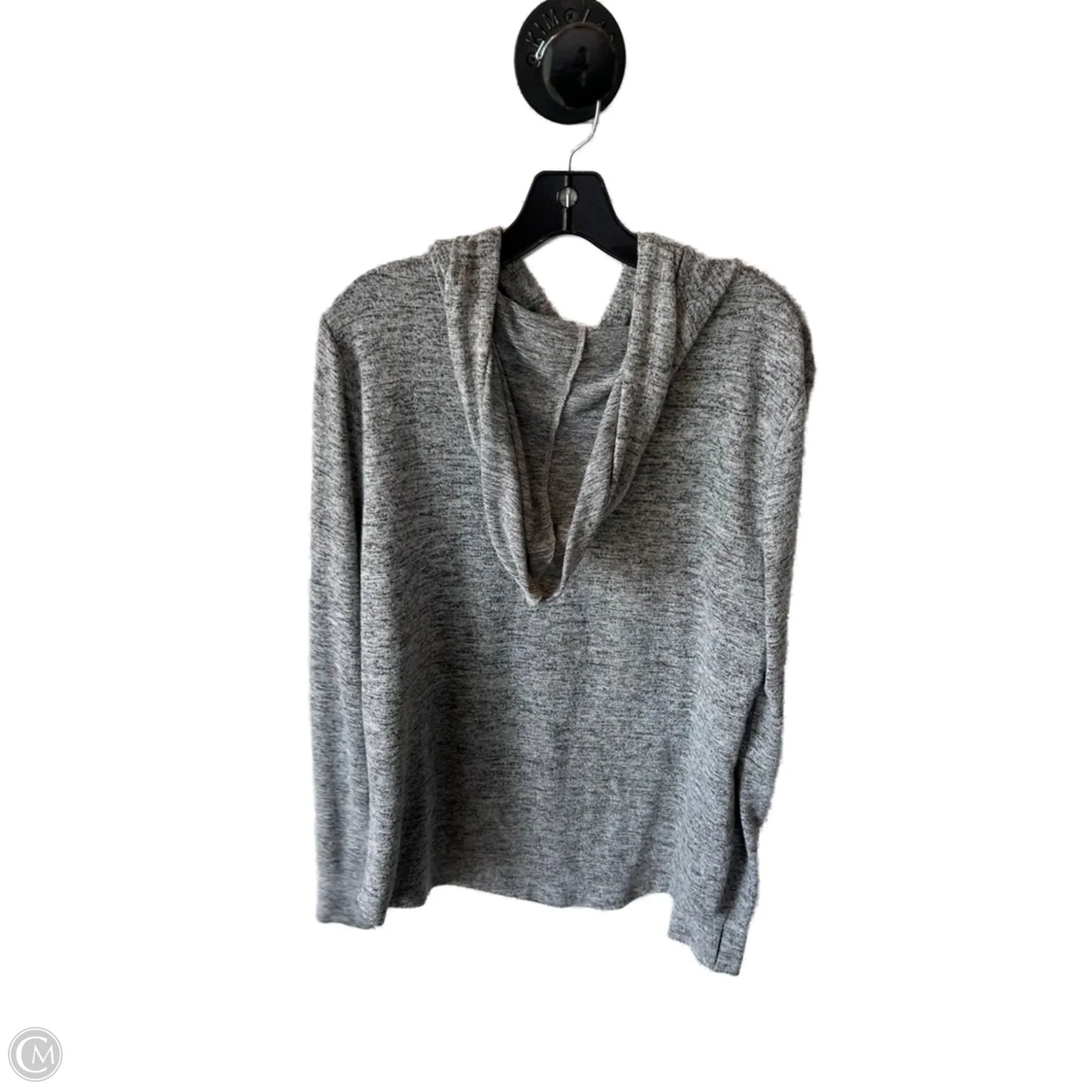 Athletic Top Long Sleeve Hoodie By Ideology In Grey, Size: Xl
