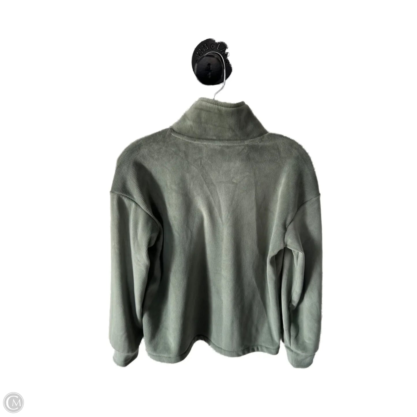 Athletic Sweatshirt Collar By Mondetta In Green, Size: S