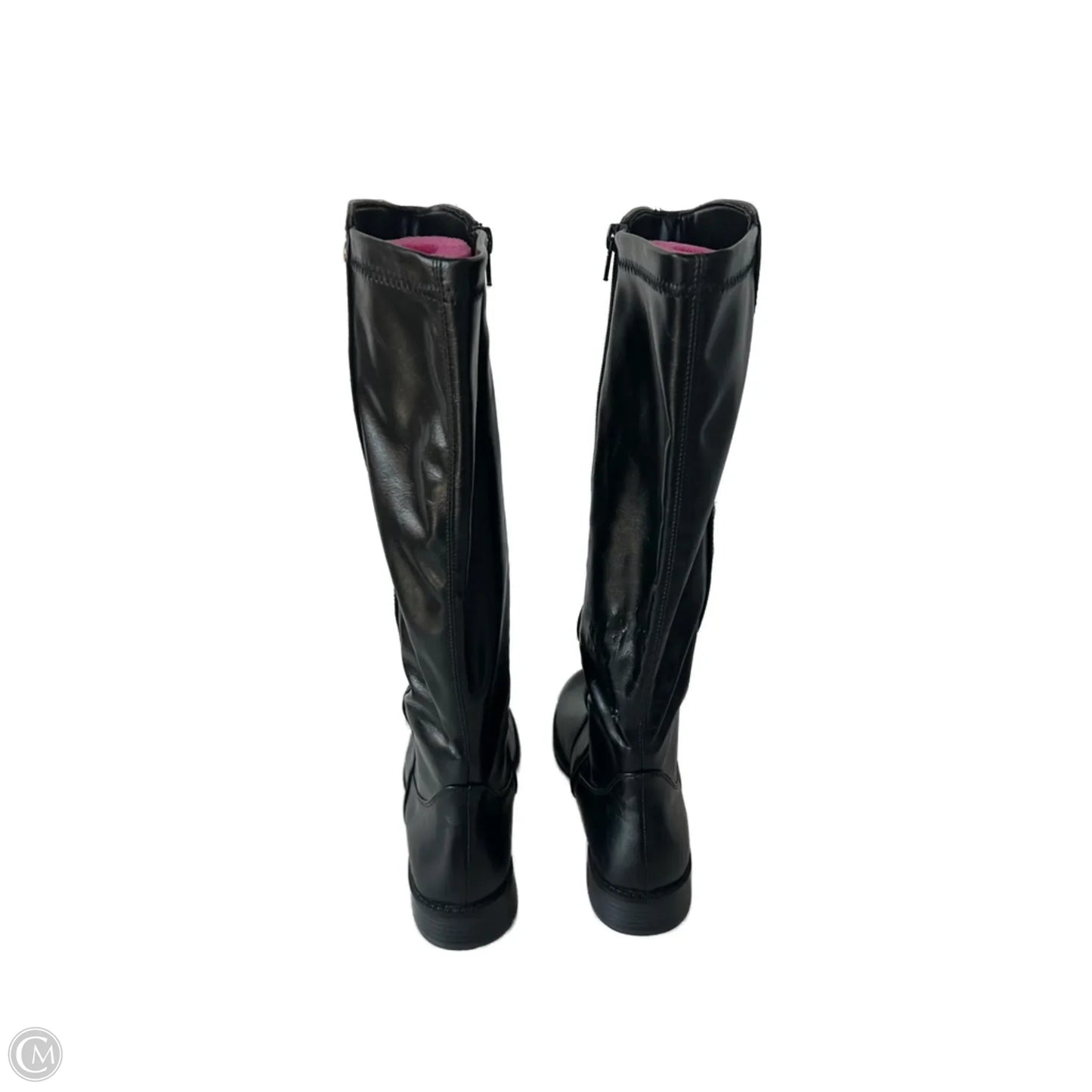 Boots Knee Flats By Aerosoles In Black, Size: 9.5