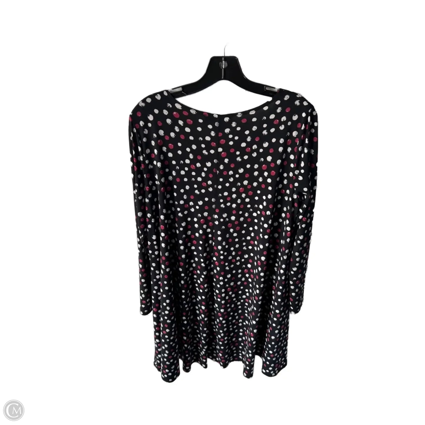 Dress Casual Short By Karen Kane In Black & White, Size: L