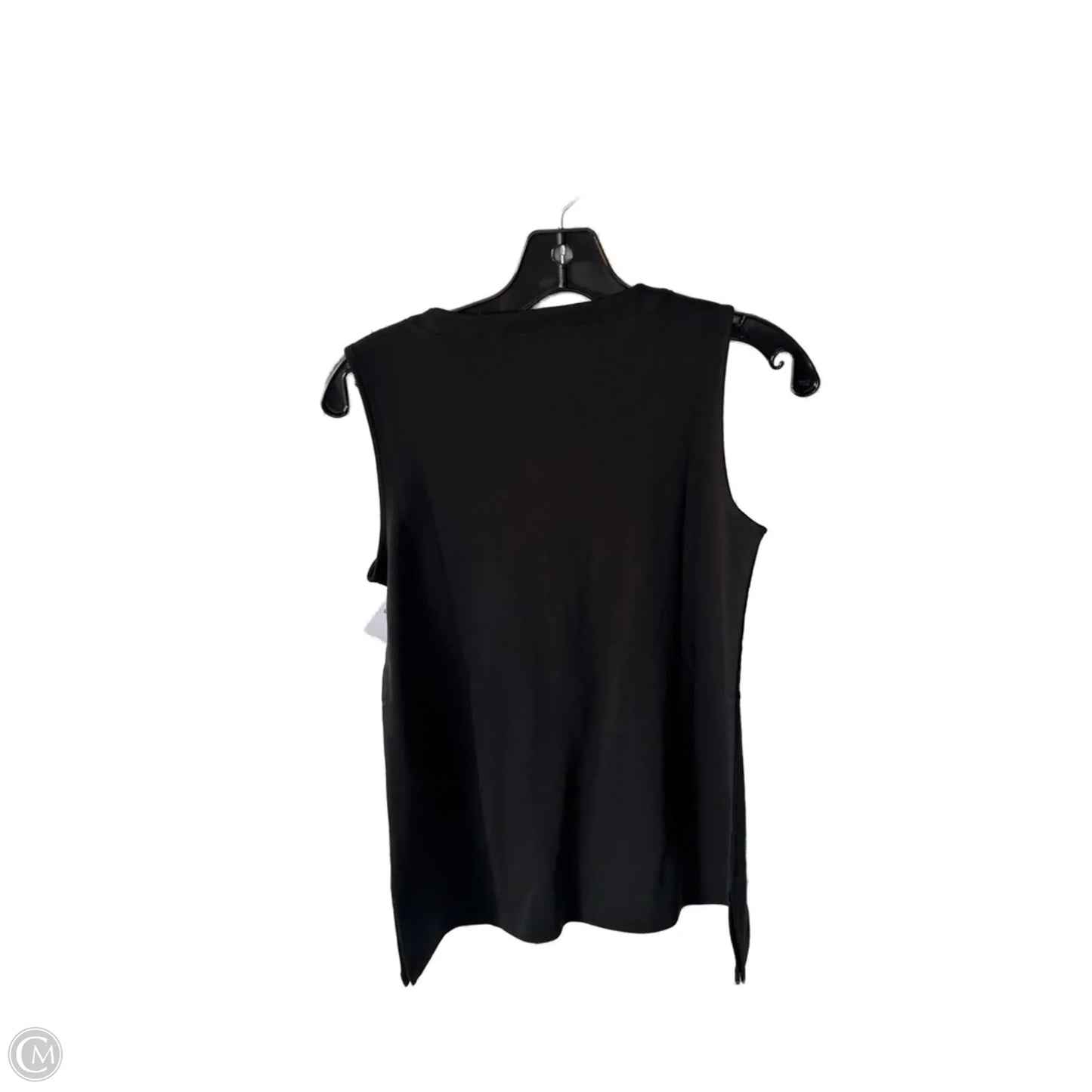 Top Sleeveless Basic By Chicos In Black, Size: S