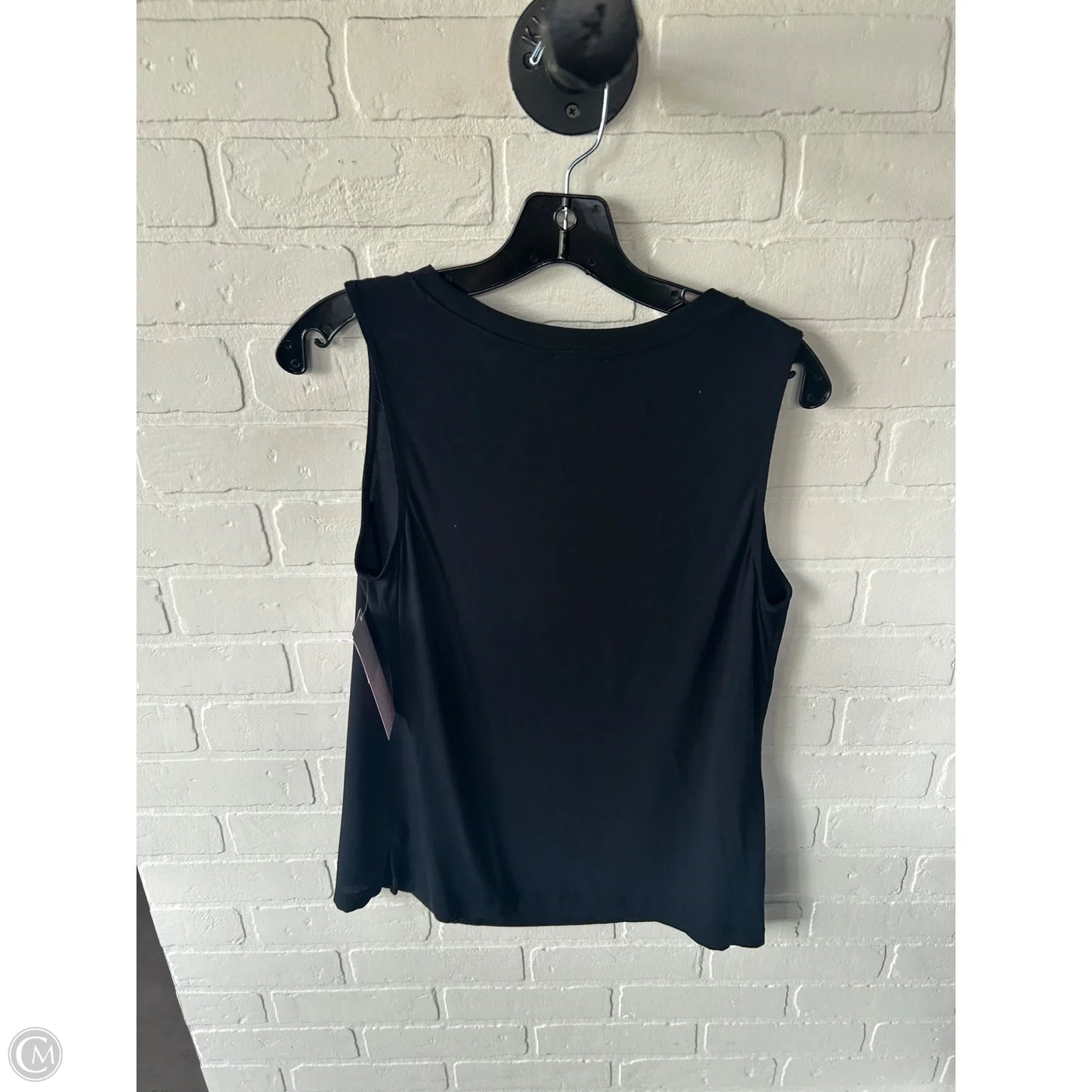 Top Sleeveless By Ann Taylor In Navy, Size: M