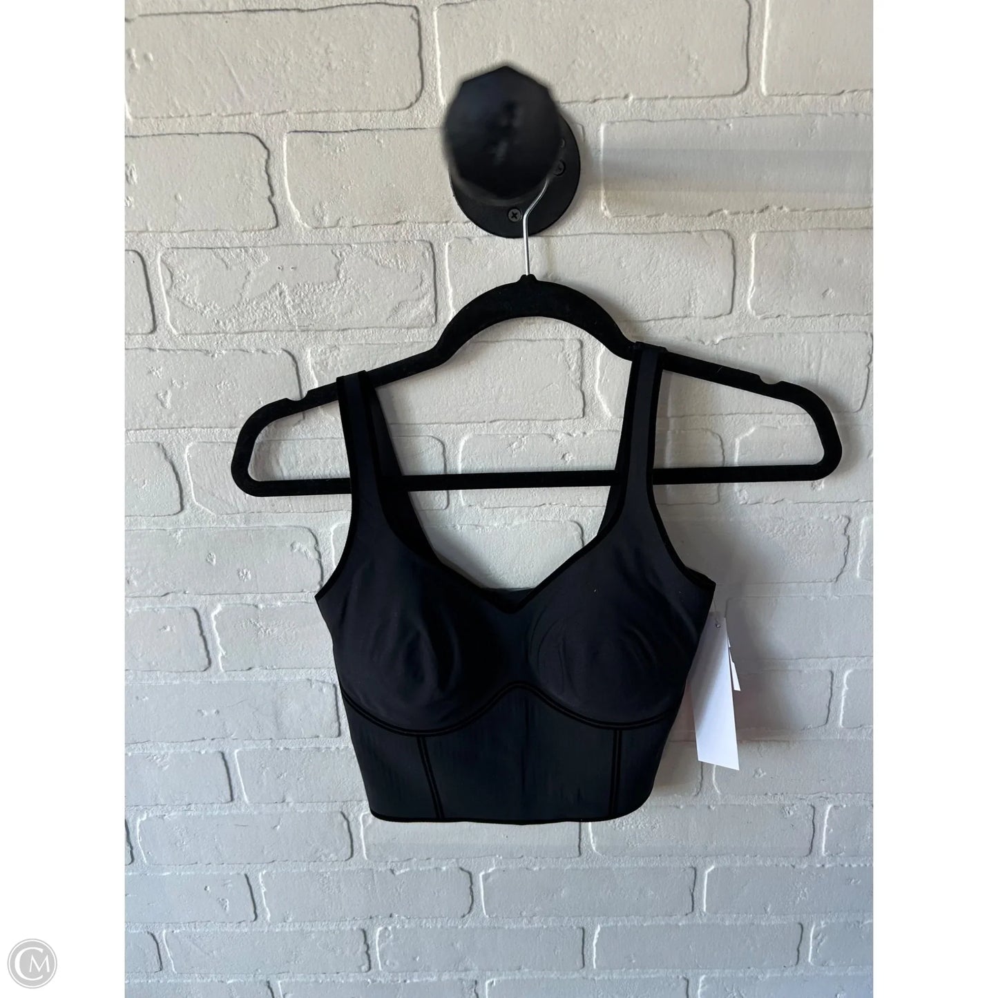 Athletic Bra By Cmc In Black, Size: S