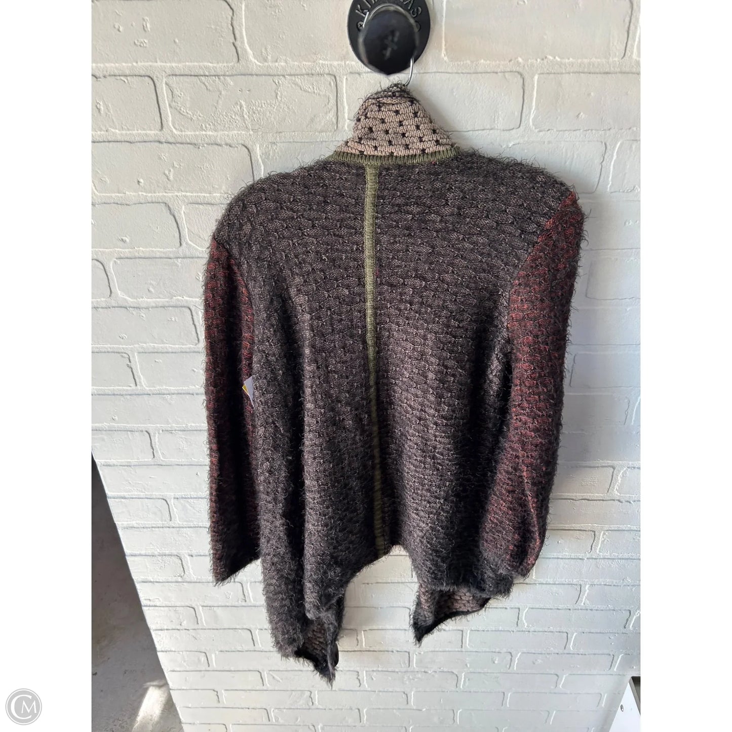 Sweater Cardigan By Nic + Zoe In Black, Size: L
