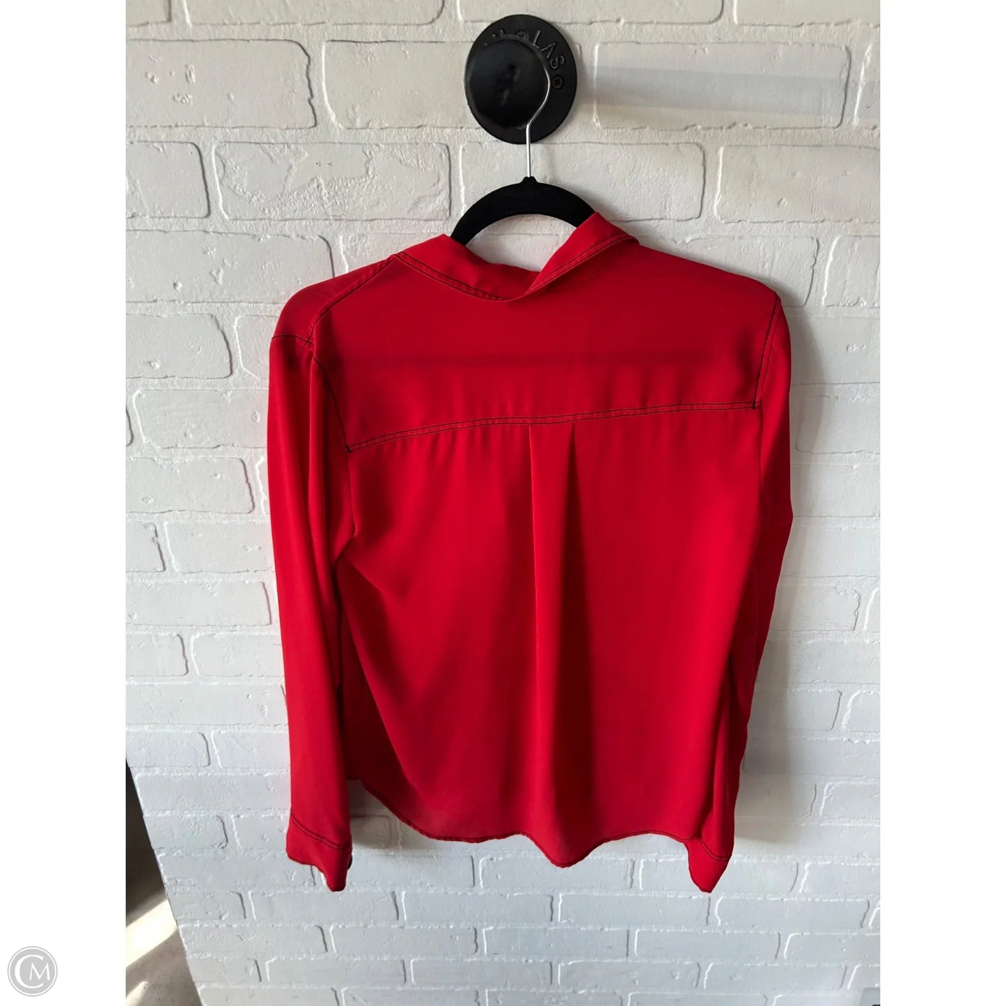 Top Long Sleeve By Express In Red, Size: S