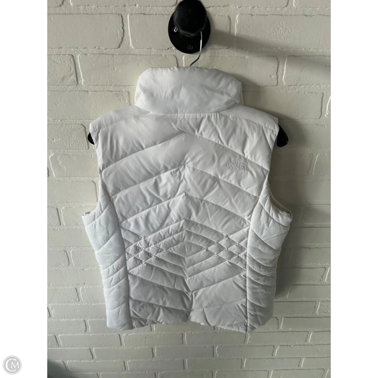 Vest Puffer & Quilted By The North Face In White, Size: M