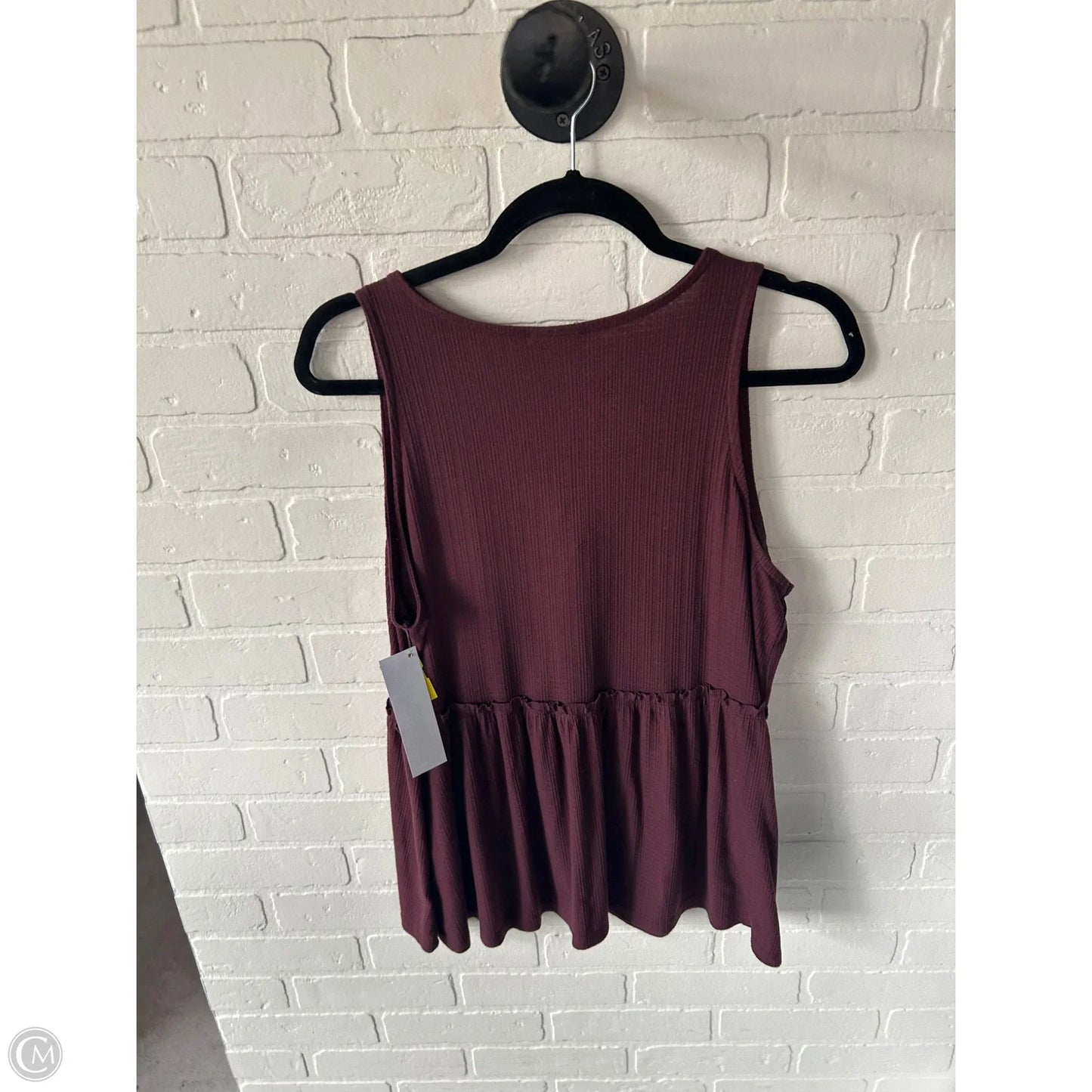 Top Sleeveless By Torrid In Red, Size: L