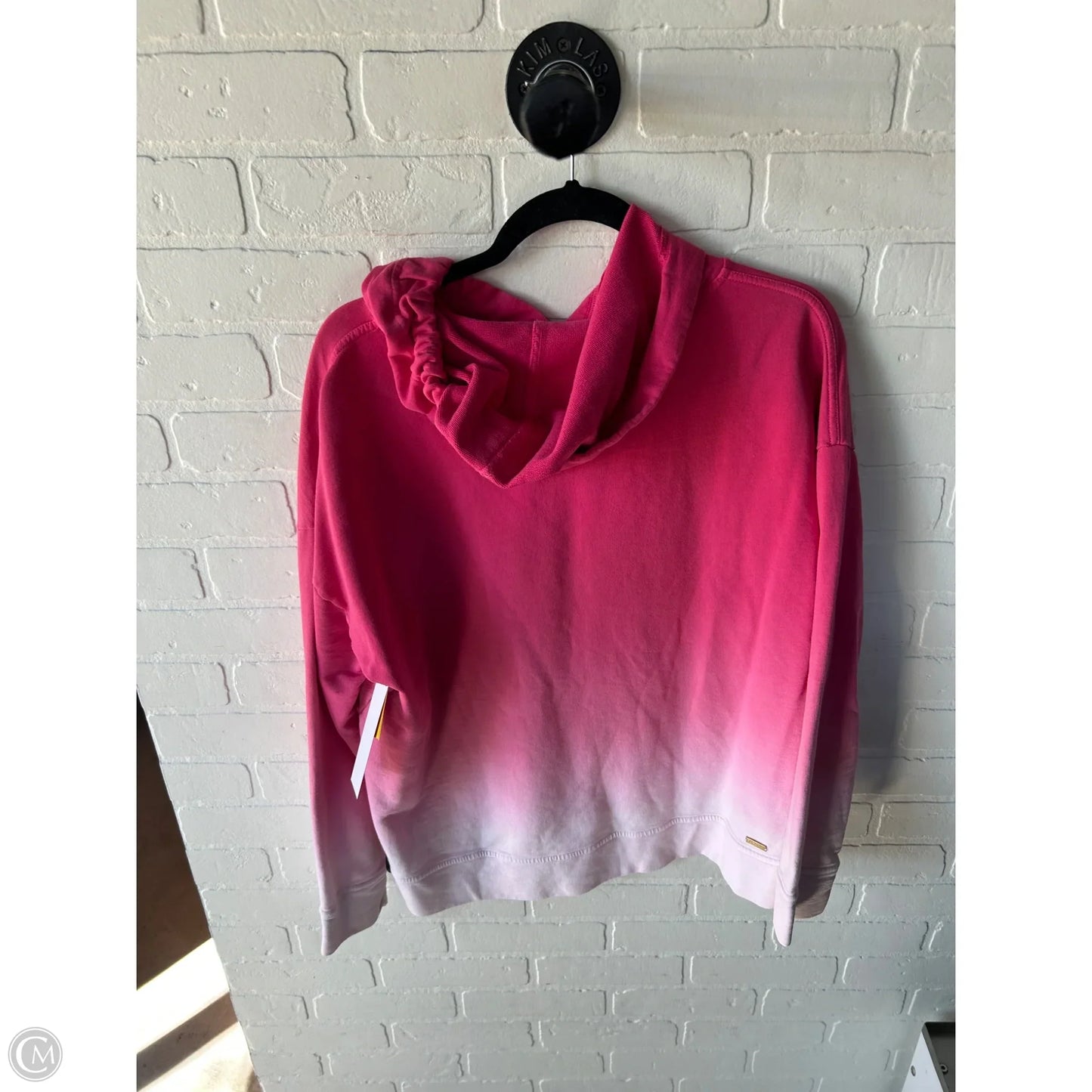 Sweatshirt Hoodie By Cmc In Pink, Size: M