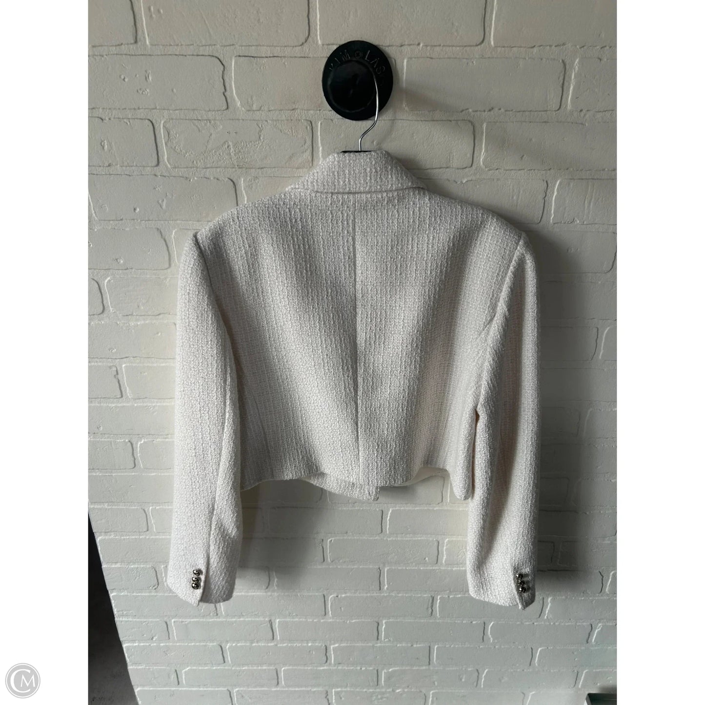 Blazer By Zara In Cream, Size: M