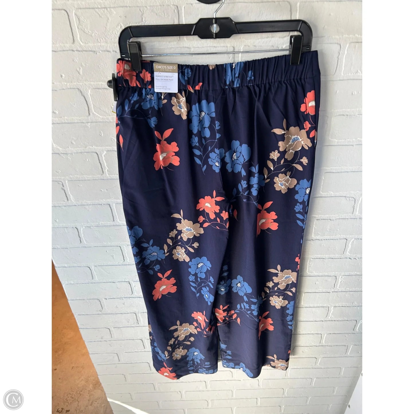 Pants Wide Leg By Chicos In Blue, Size: 4