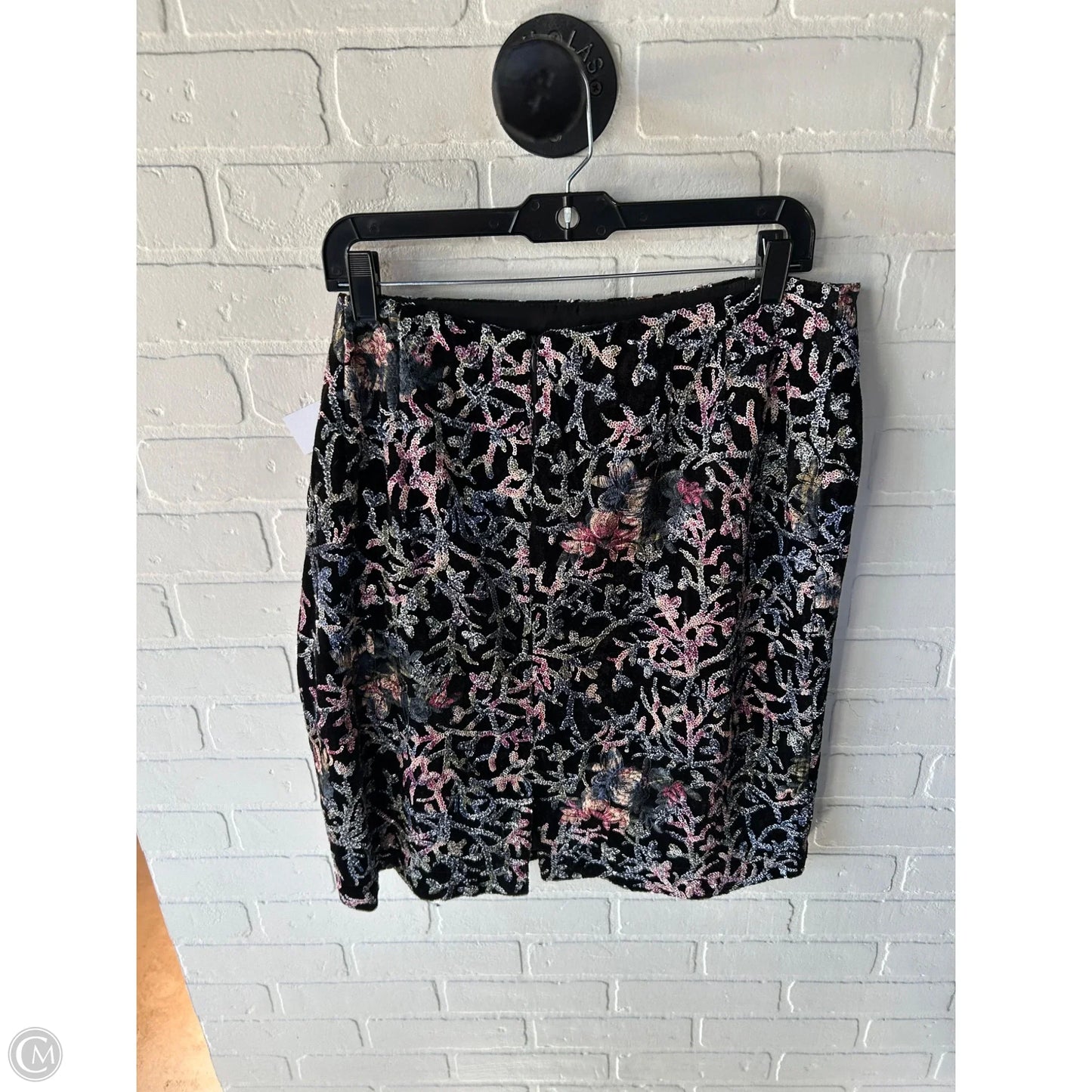 Skirt Midi By Tahari By Arthur Levine In Black, Size: 16