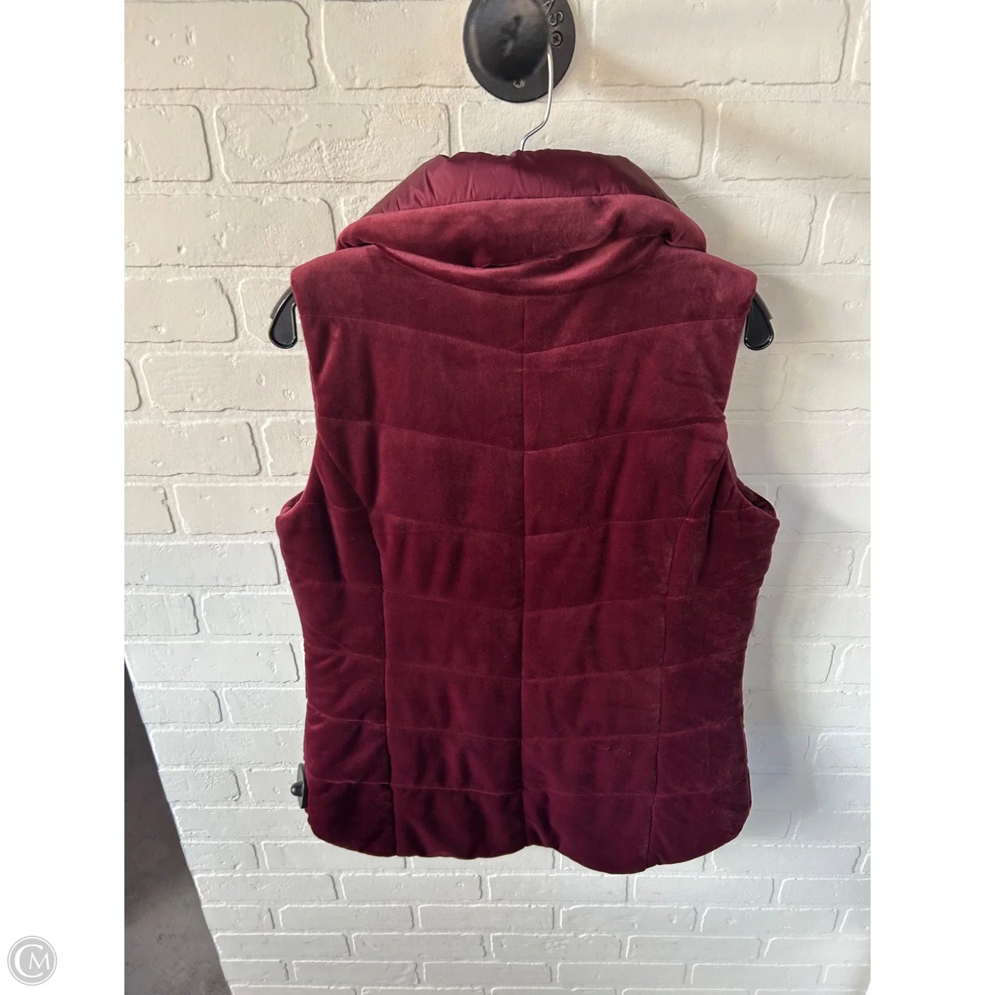 Vest Puffer & Quilted By Chicos In Red, Size: M