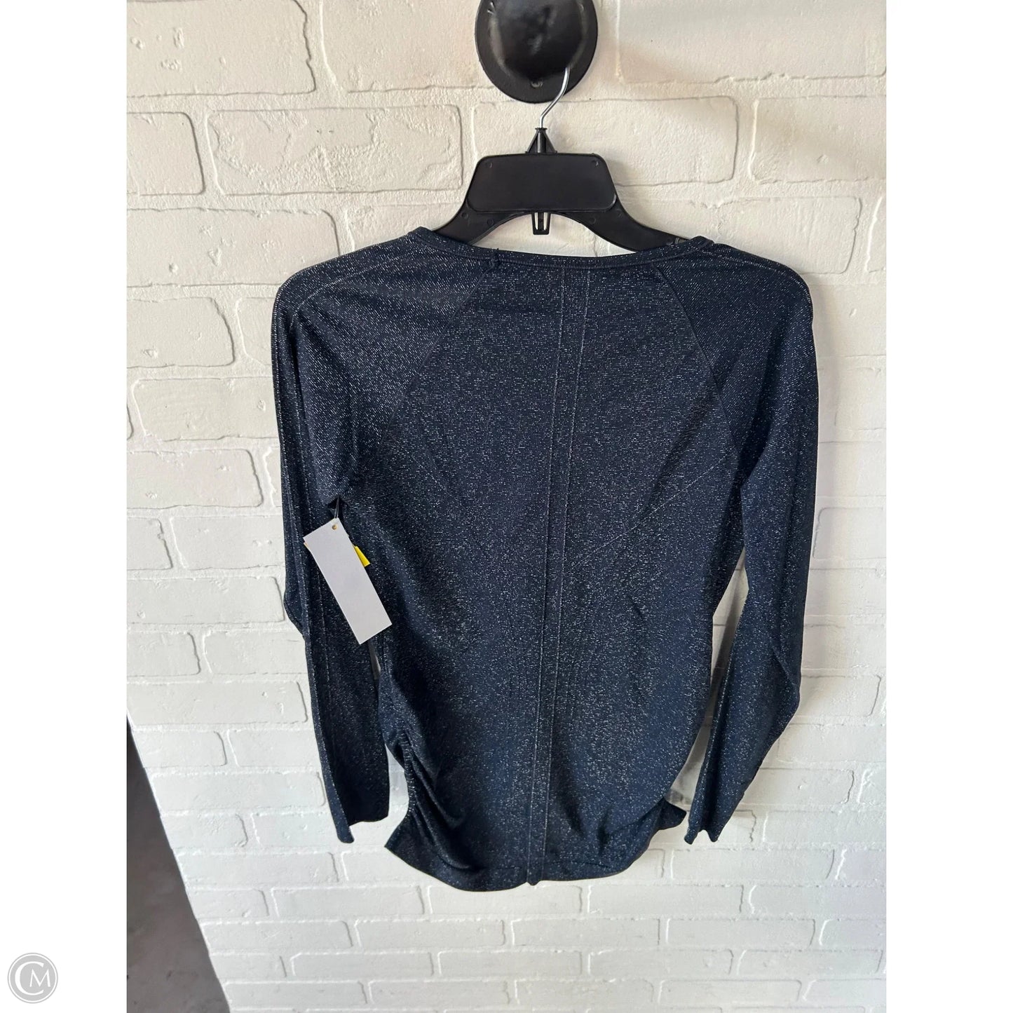 Athletic Top Long Sleeve Crewneck By Athleta In Blue, Size: M