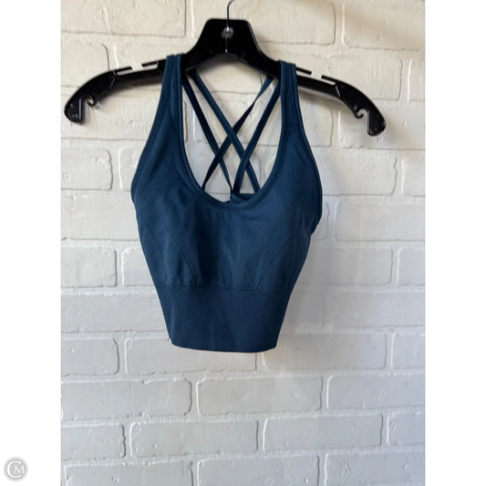 Athletic Bra By Zella In Blue, Size: M