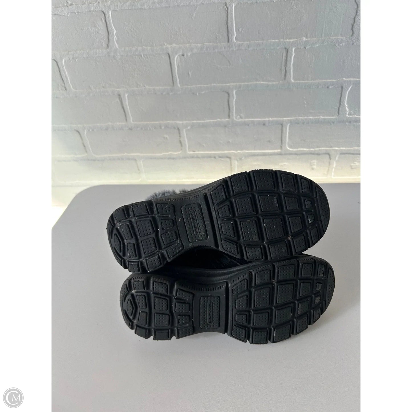 Boots Ankle Flats By Skechers In Black, Size: 6.5
