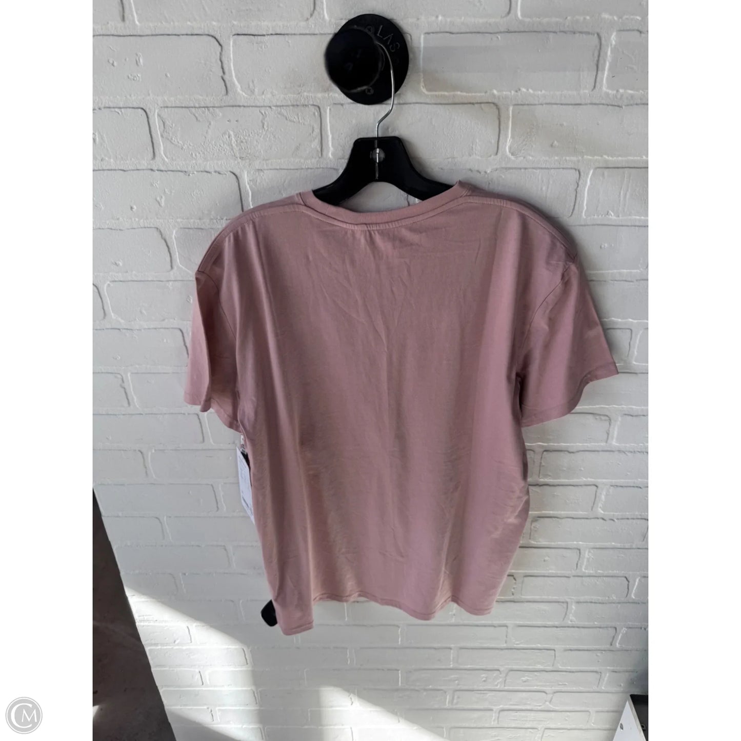 Athletic Top Short Sleeve By Athleta In Pink, Size: M