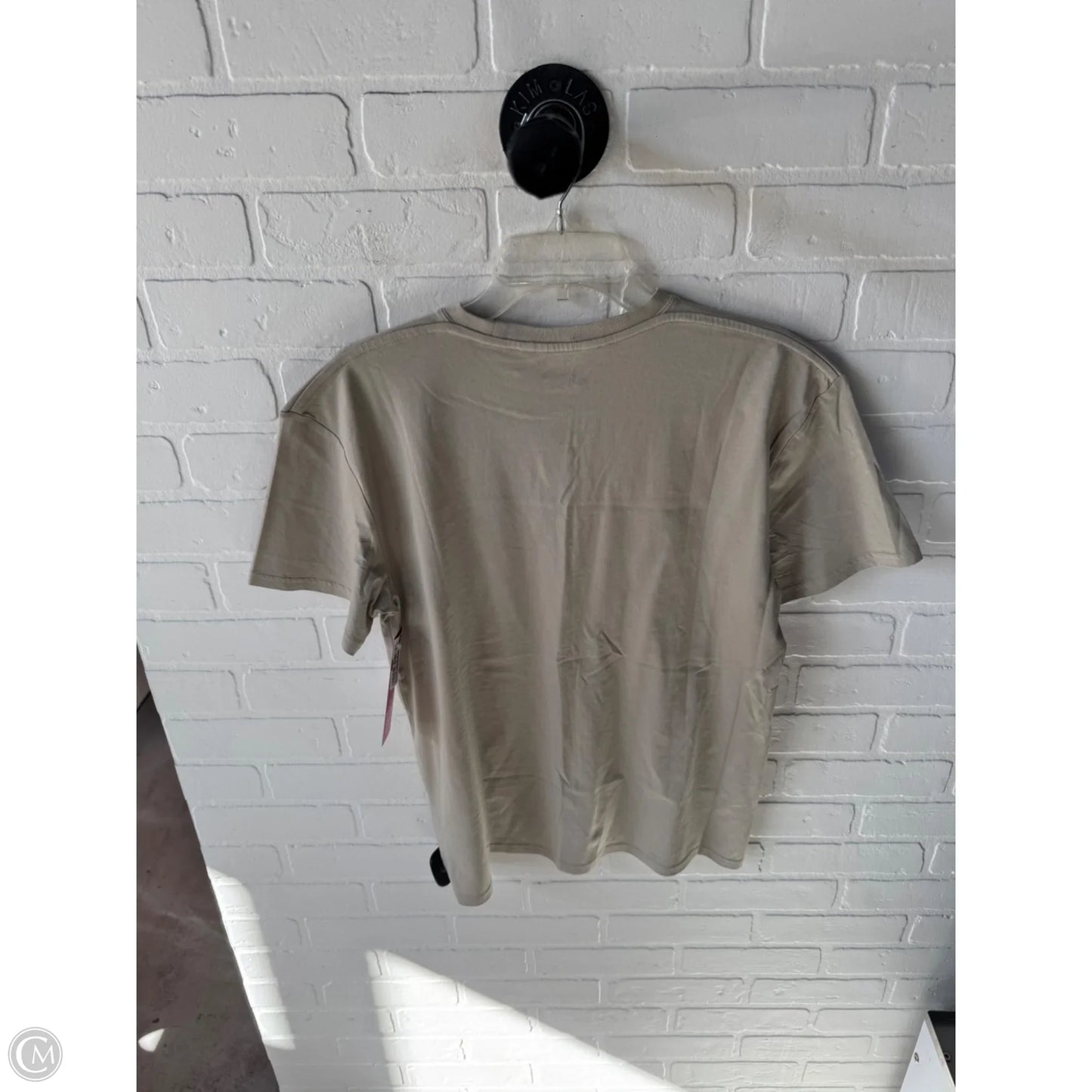 Athletic Top Short Sleeve By Athleta In Green, Size: M