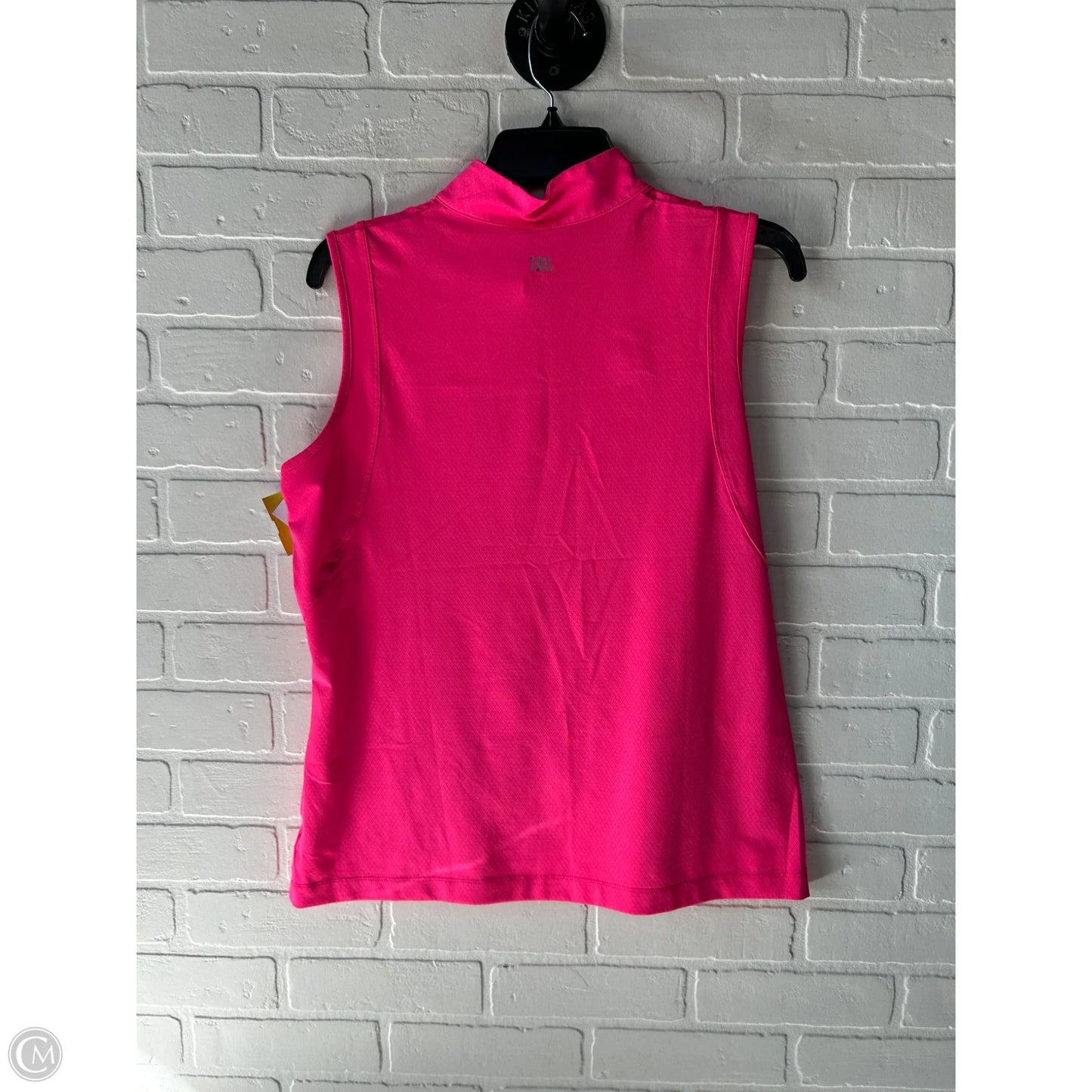 Athletic Top Short Sleeve By Tail In Pink, Size: L