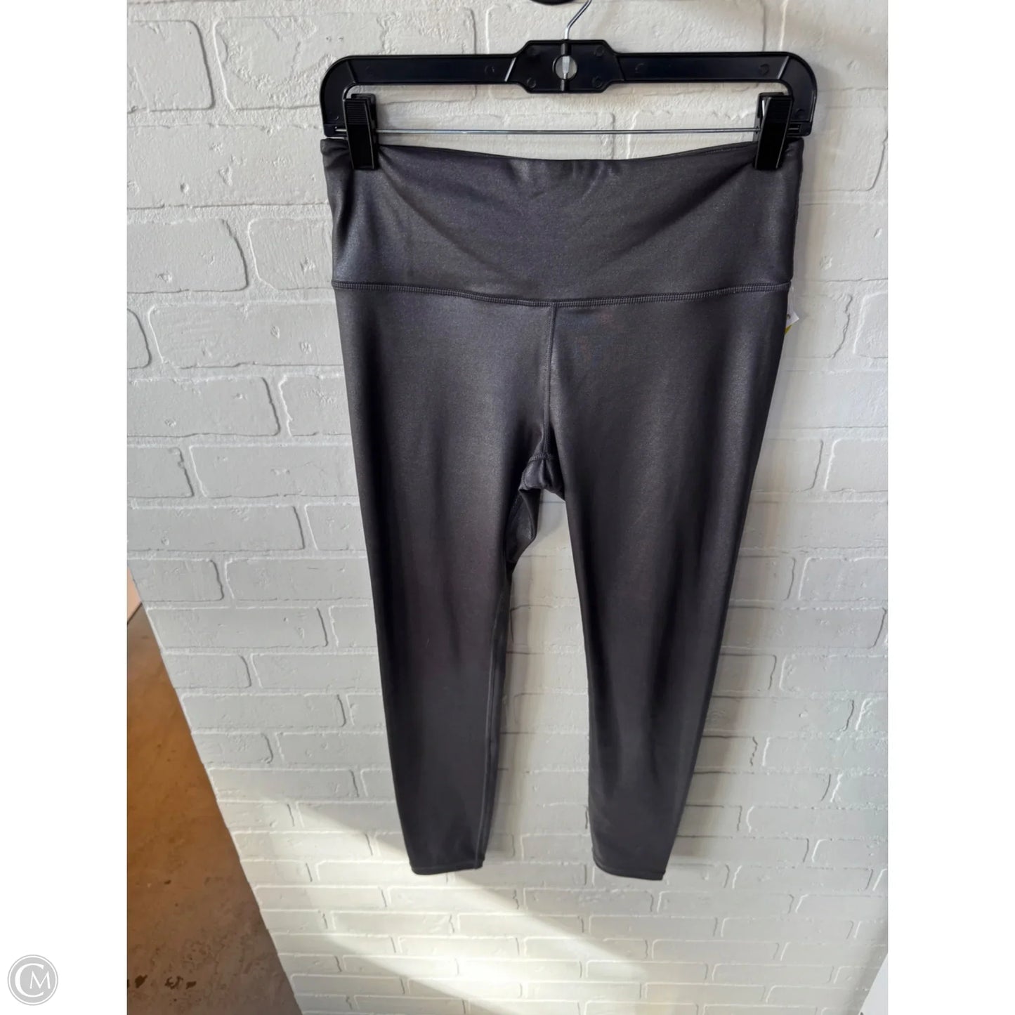 Athletic Leggings By Athleta In Grey, Size: 4