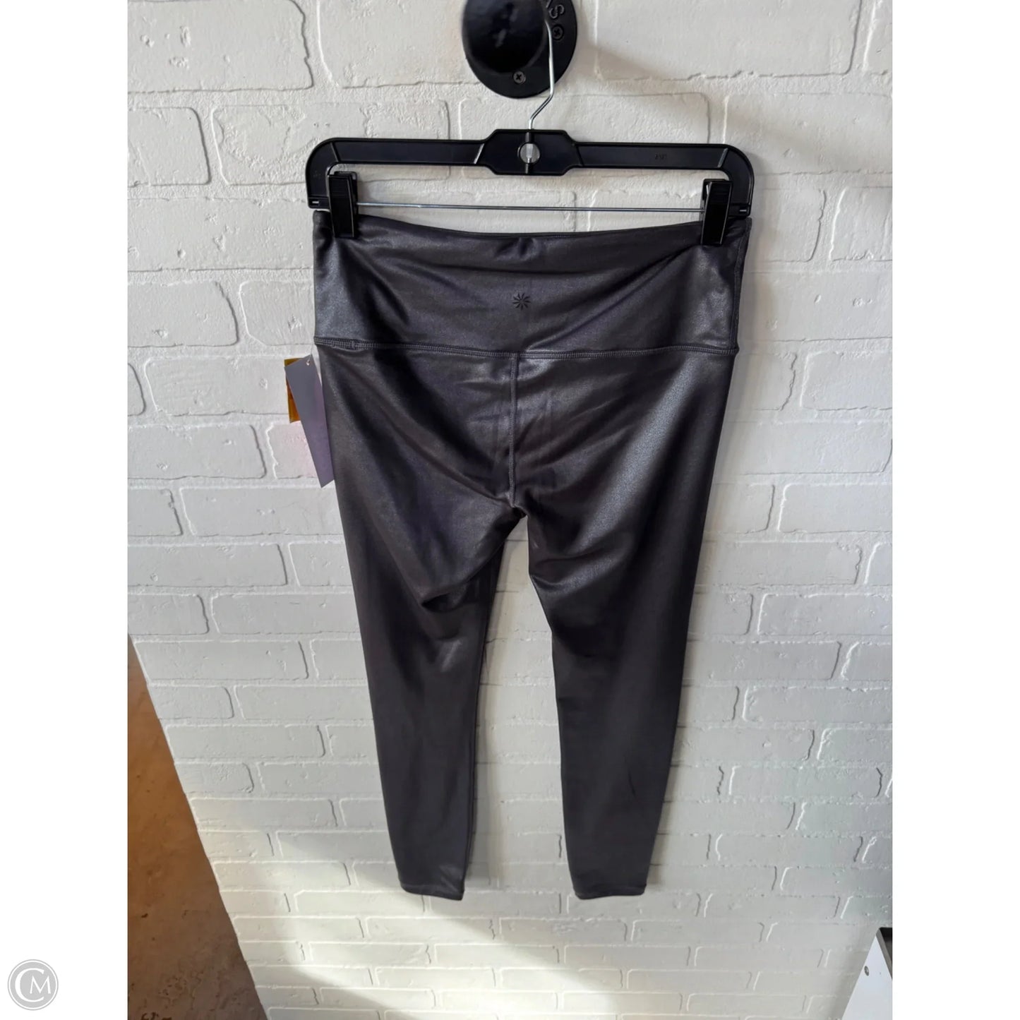 Athletic Leggings By Athleta In Grey, Size: 4