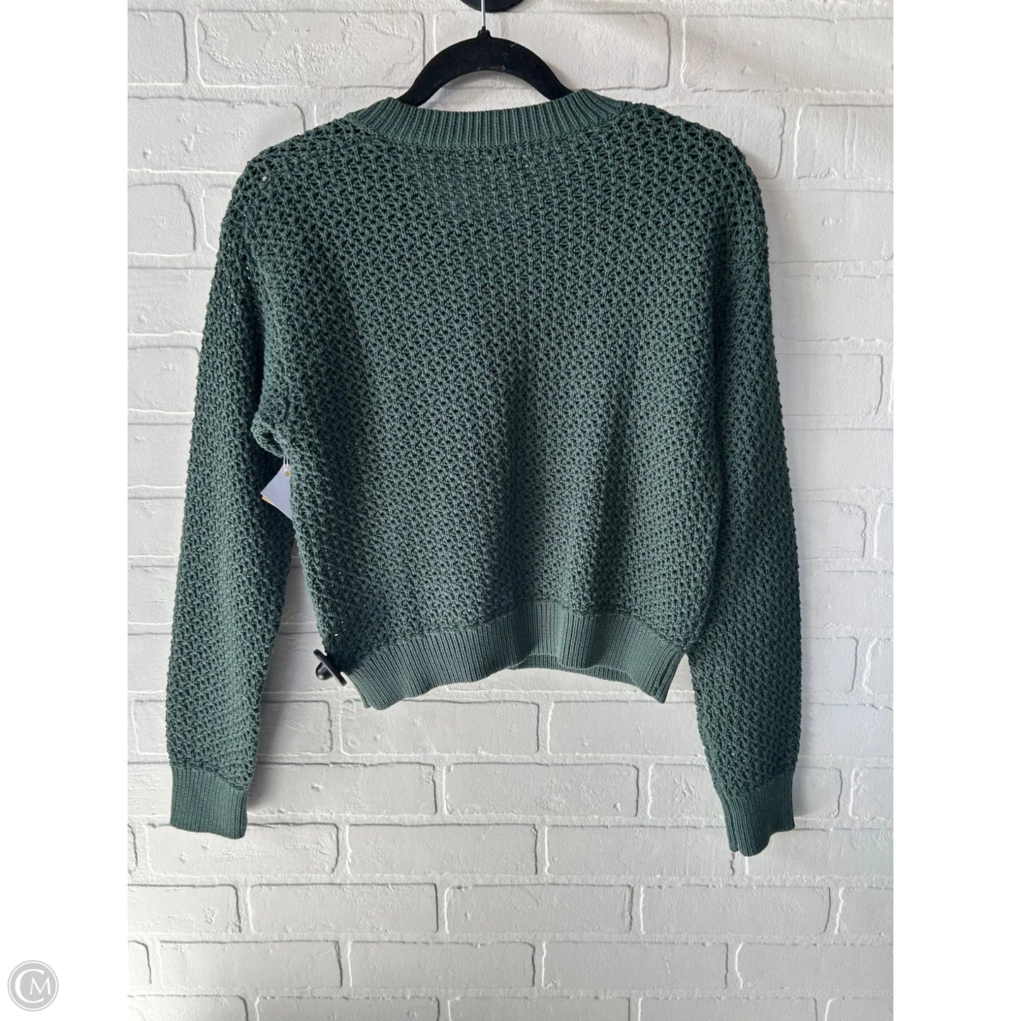 Sweater Cardigan By J. Crew In Green, Size: S