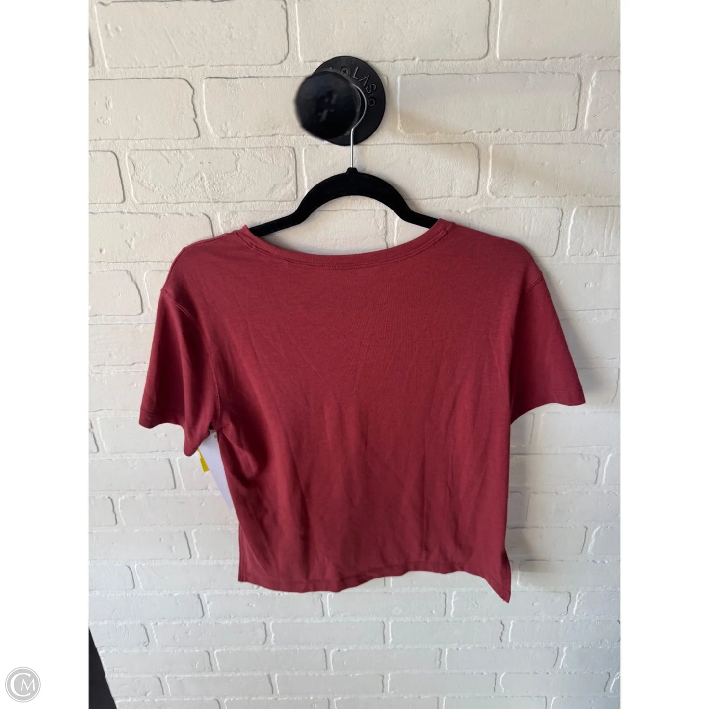 Athletic Top Short Sleeve By Nike Apparel In Orange, Size: Xs