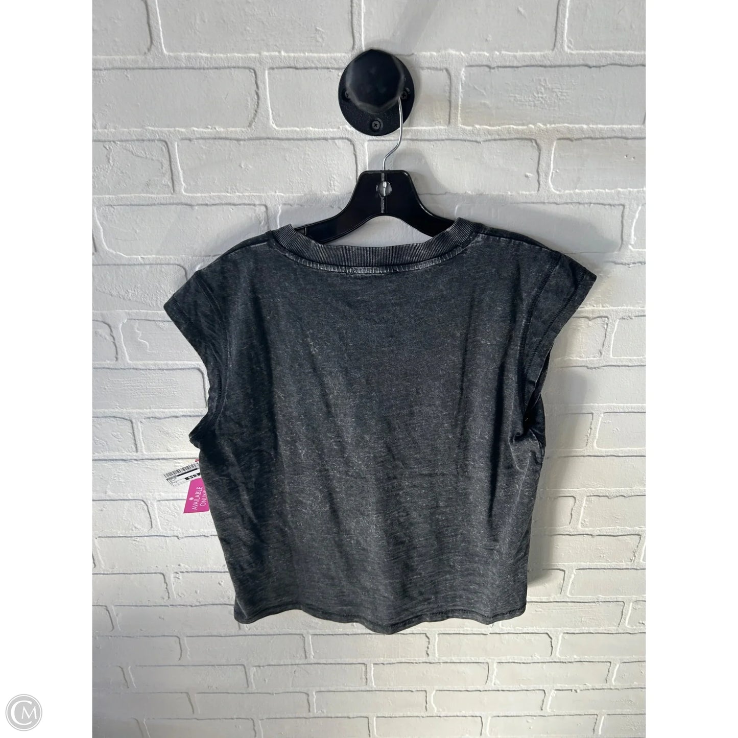 Top Short Sleeve By Evereve In Black, Size: M