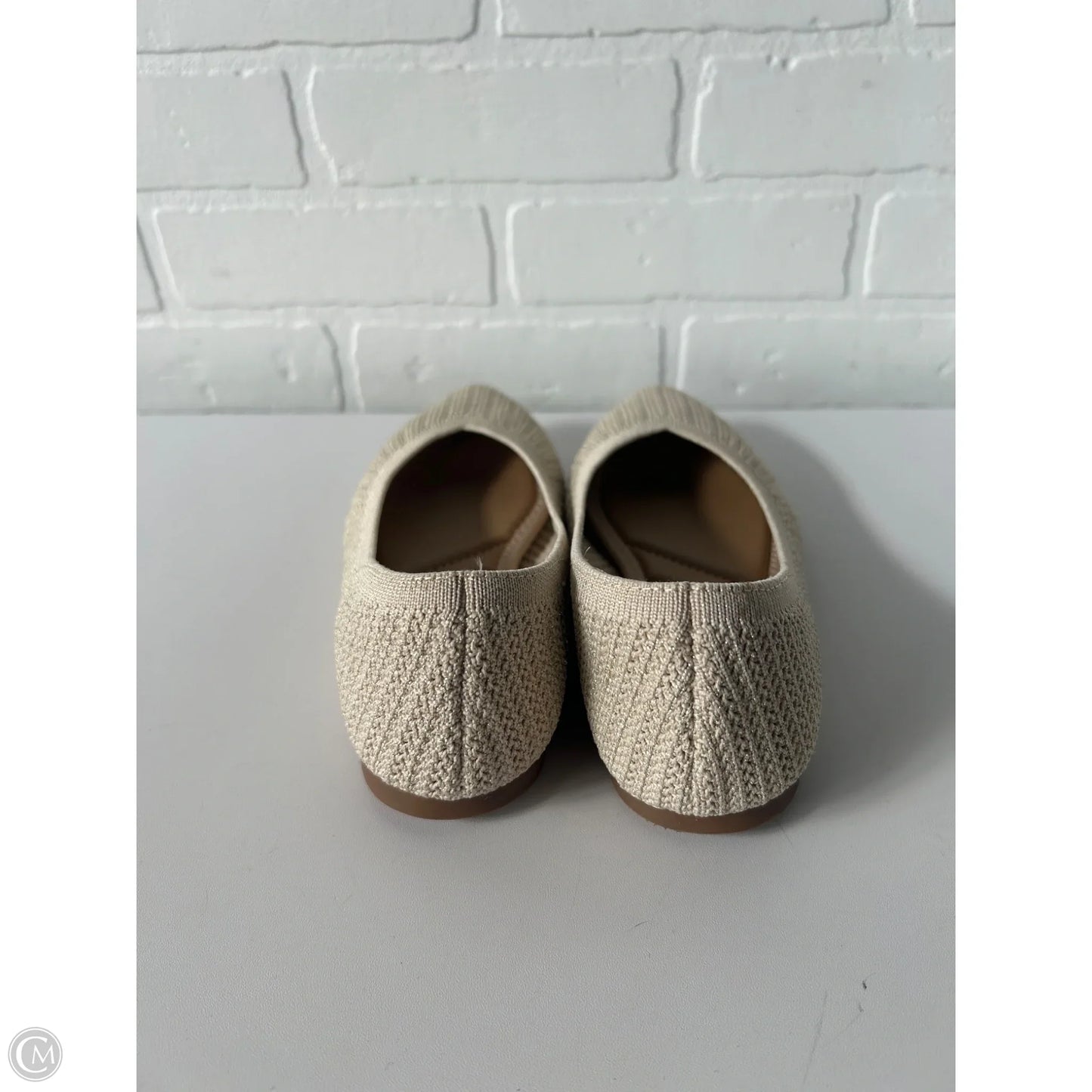 Shoes Flats By Kelly And Katie In Cream, Size: 7.5